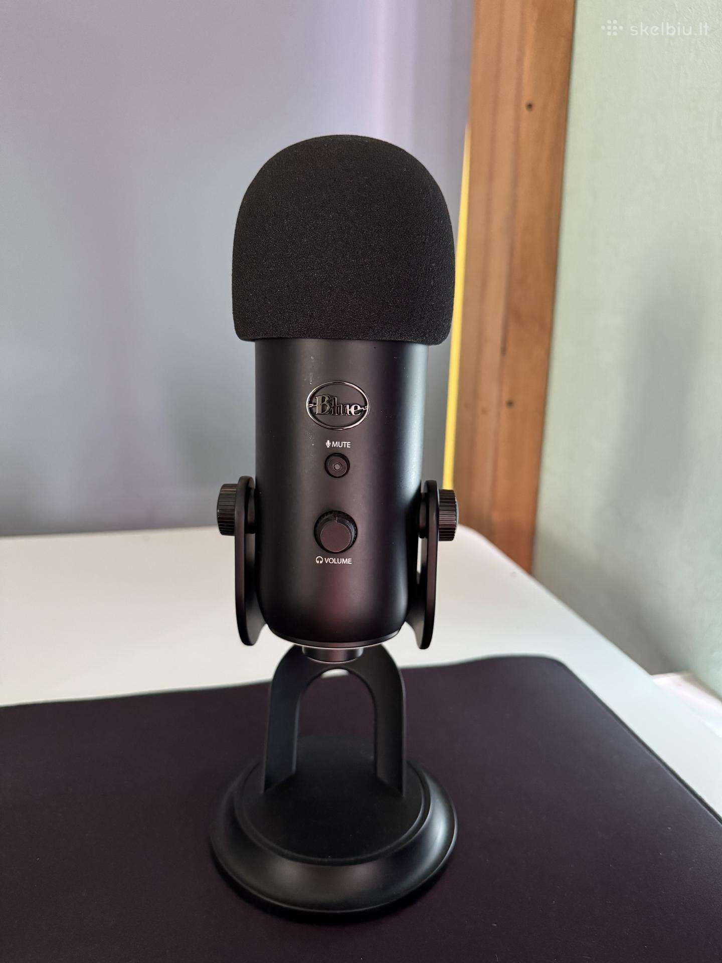 Blue yeti mikrofonas