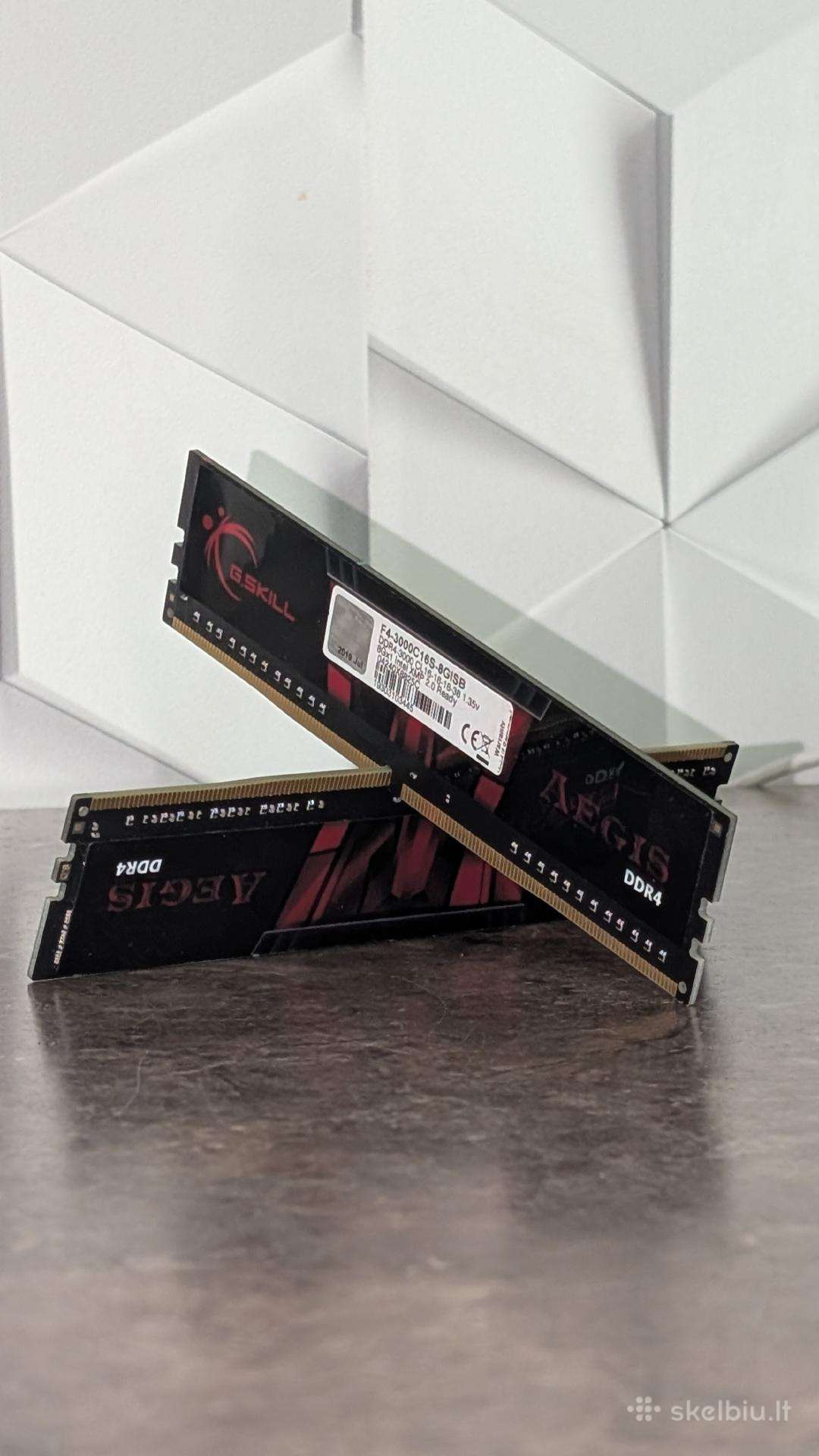 16gb G.skill Aegis Ddr4