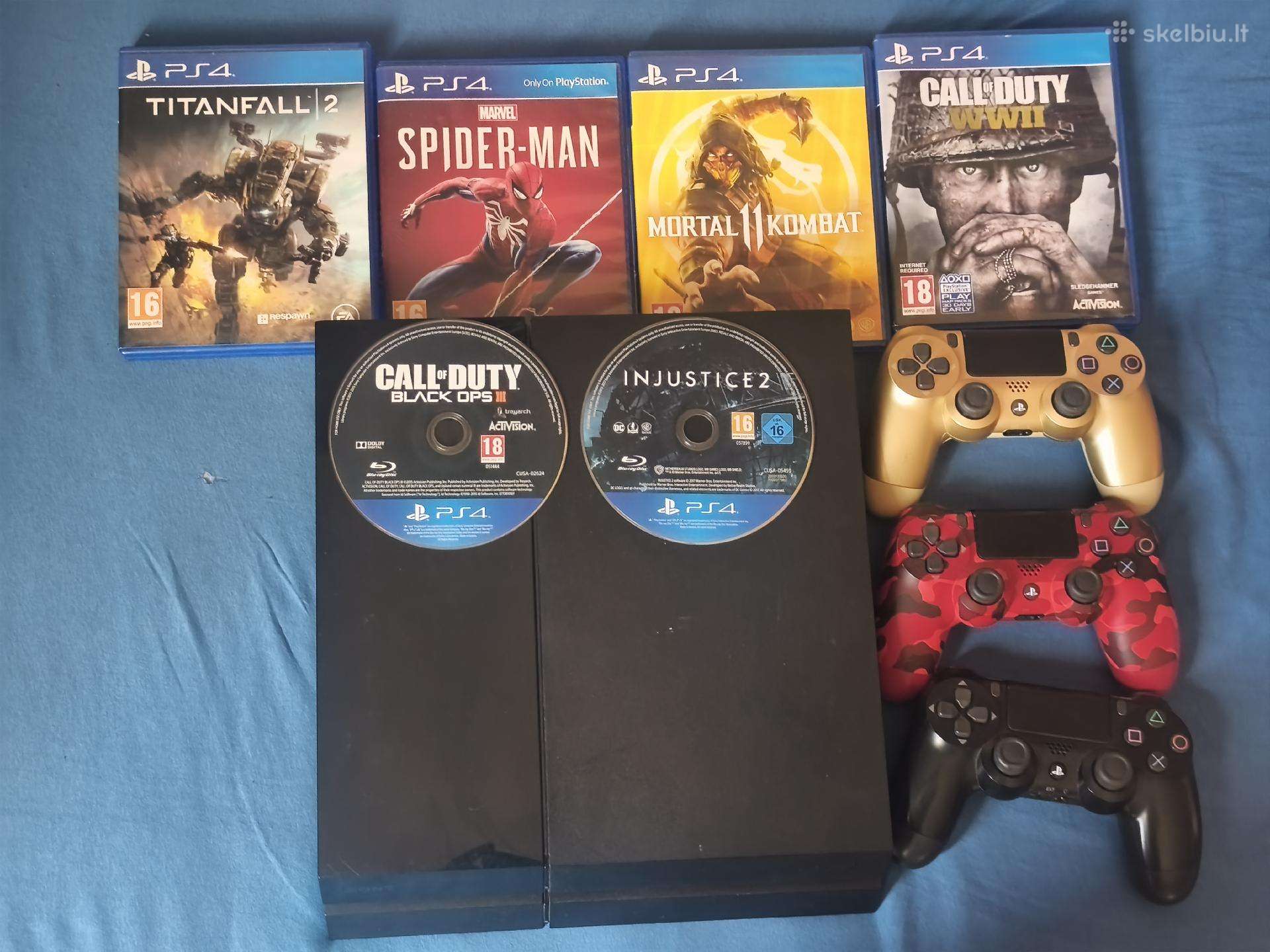 Ps4 Fat, su 1 TB disko talpa