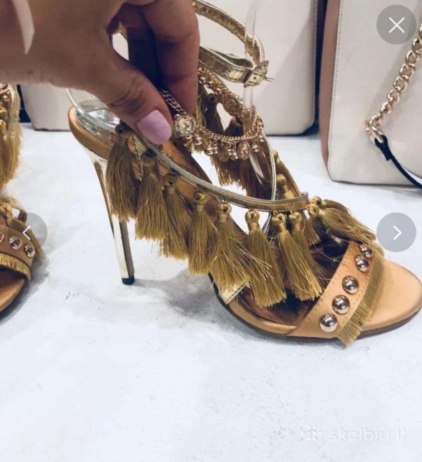 Limited edition basutės aukštakulniai