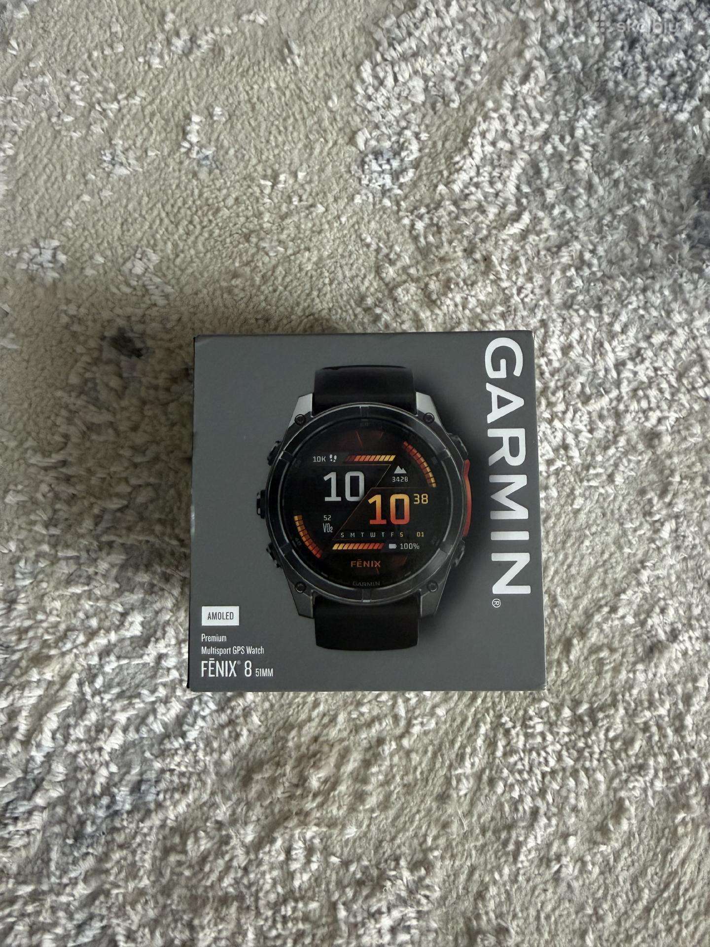 Naujas Garmin fēnix® 8 Amoled 51mm - 600€