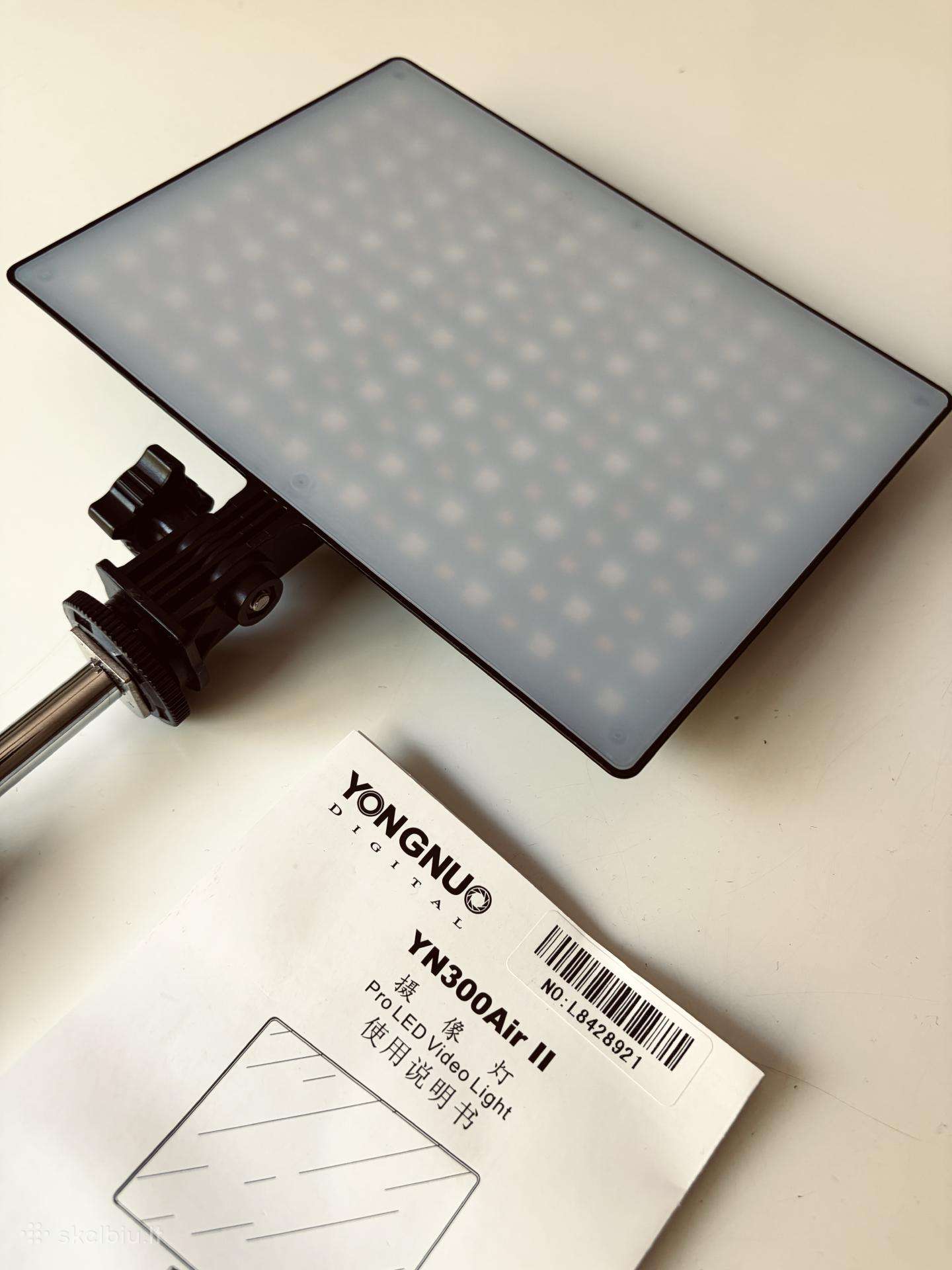 Yongnuo Yn300 Air II LED video šviestuvas