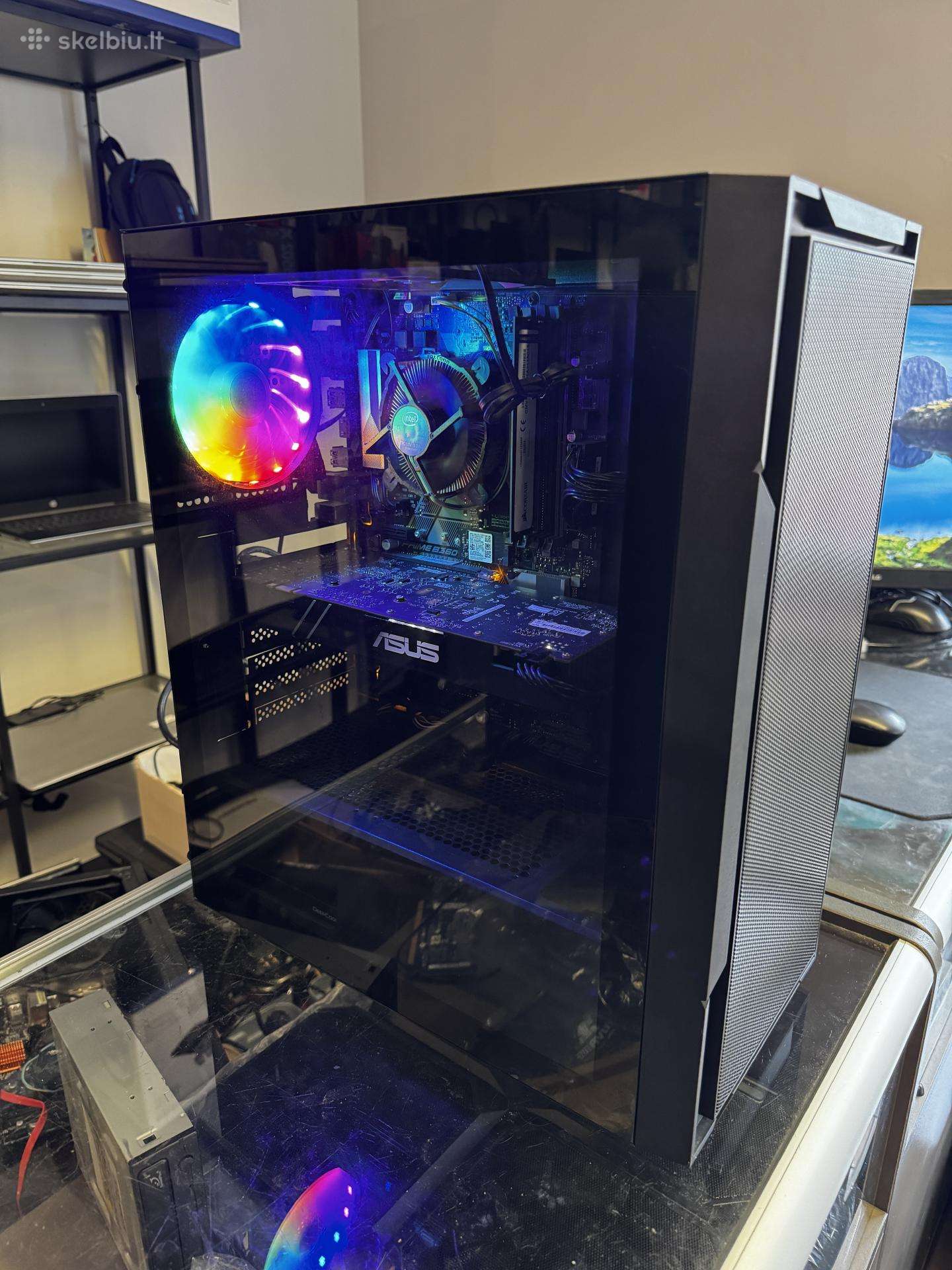 Gaming Pc i5-9500f 4.4ghz Gtx1070 8gb Ram16gb