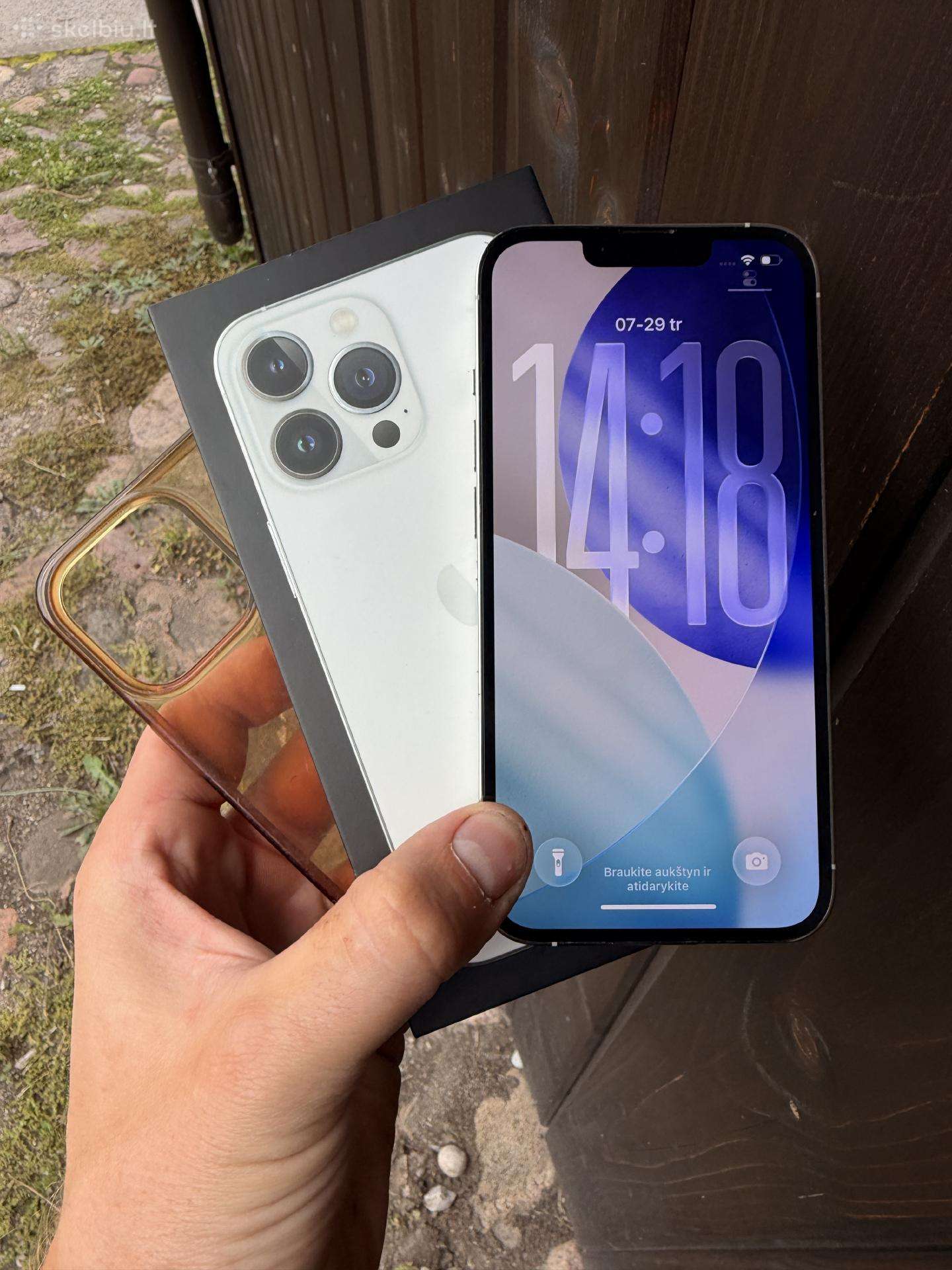 iPhone 13 Pro Idealus Nauja Baterija