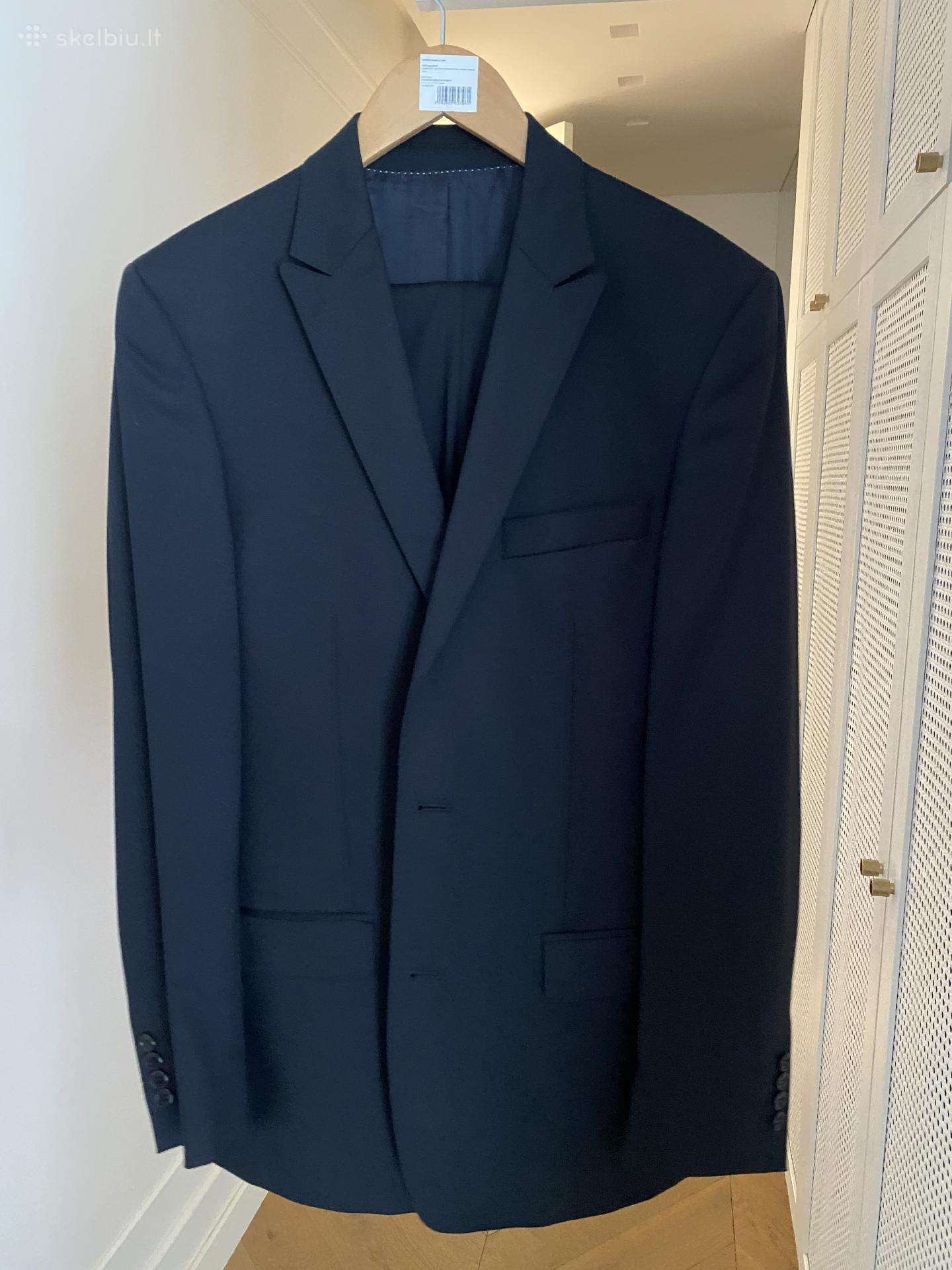Pigiai! Elegantiškas vyr. kostiumas iš vilnos