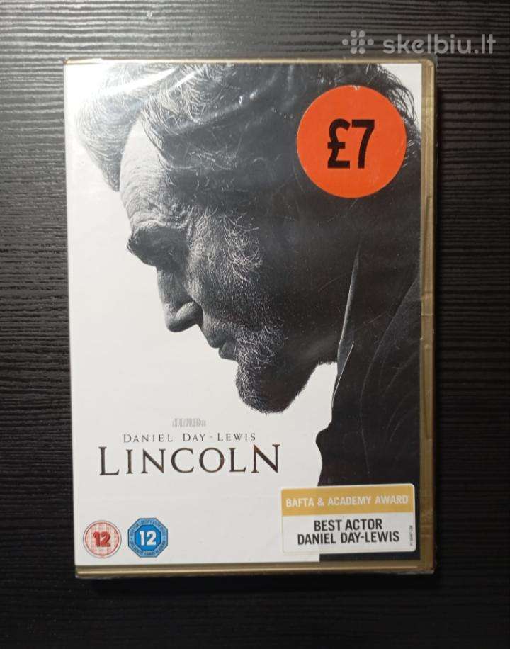 Naujas Dvd filmas „linkolnas“