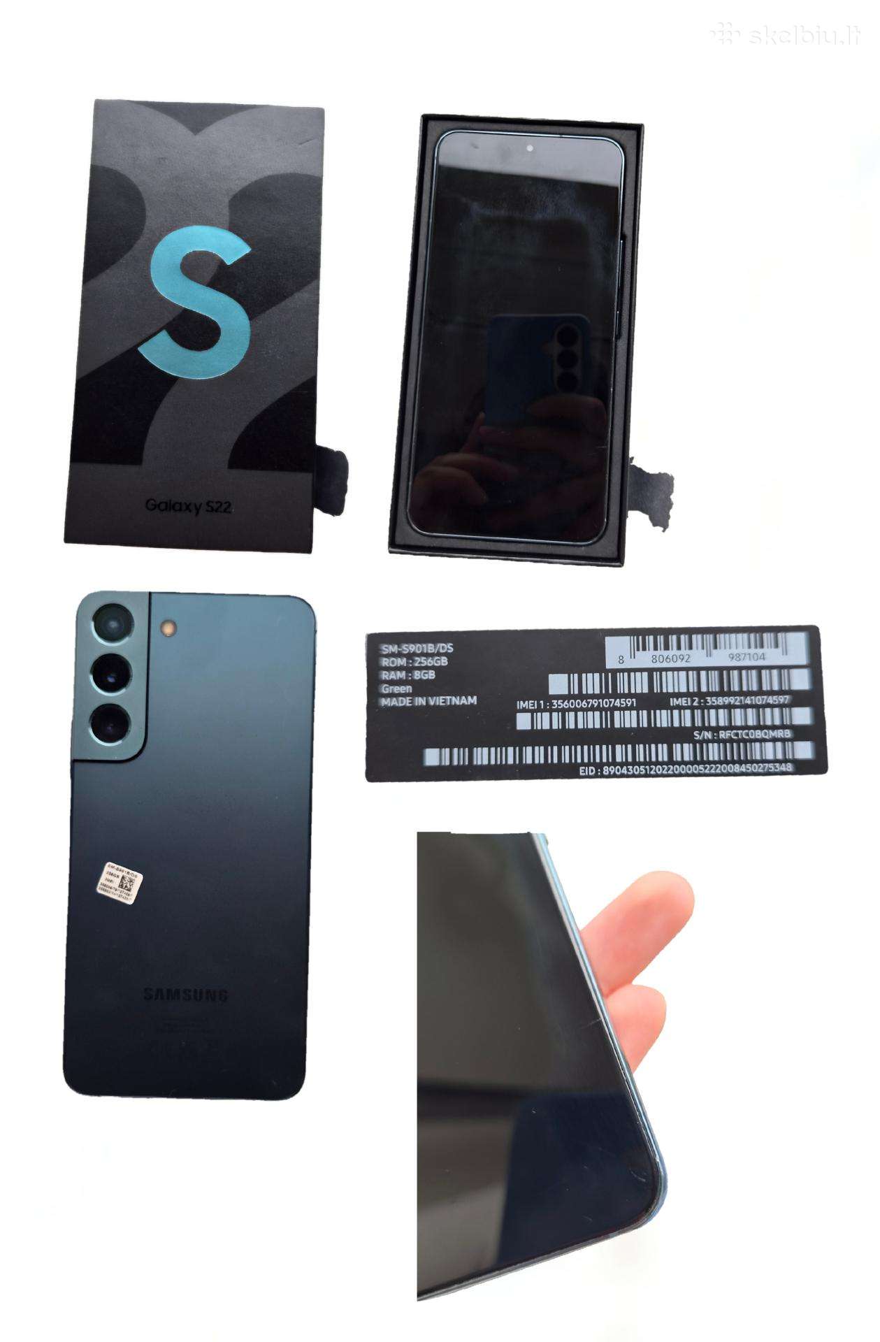 Samsung Galaxy S22 5G 8/256gb Sm-s901b/ DS blue