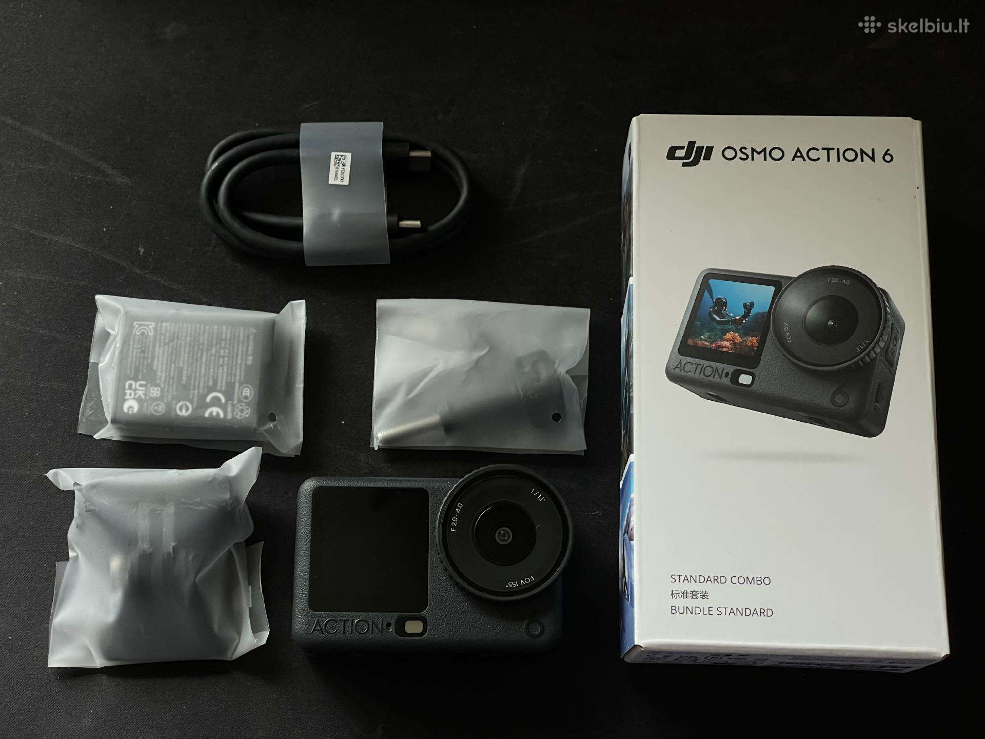 Dji osmo action 6 kaip nauja