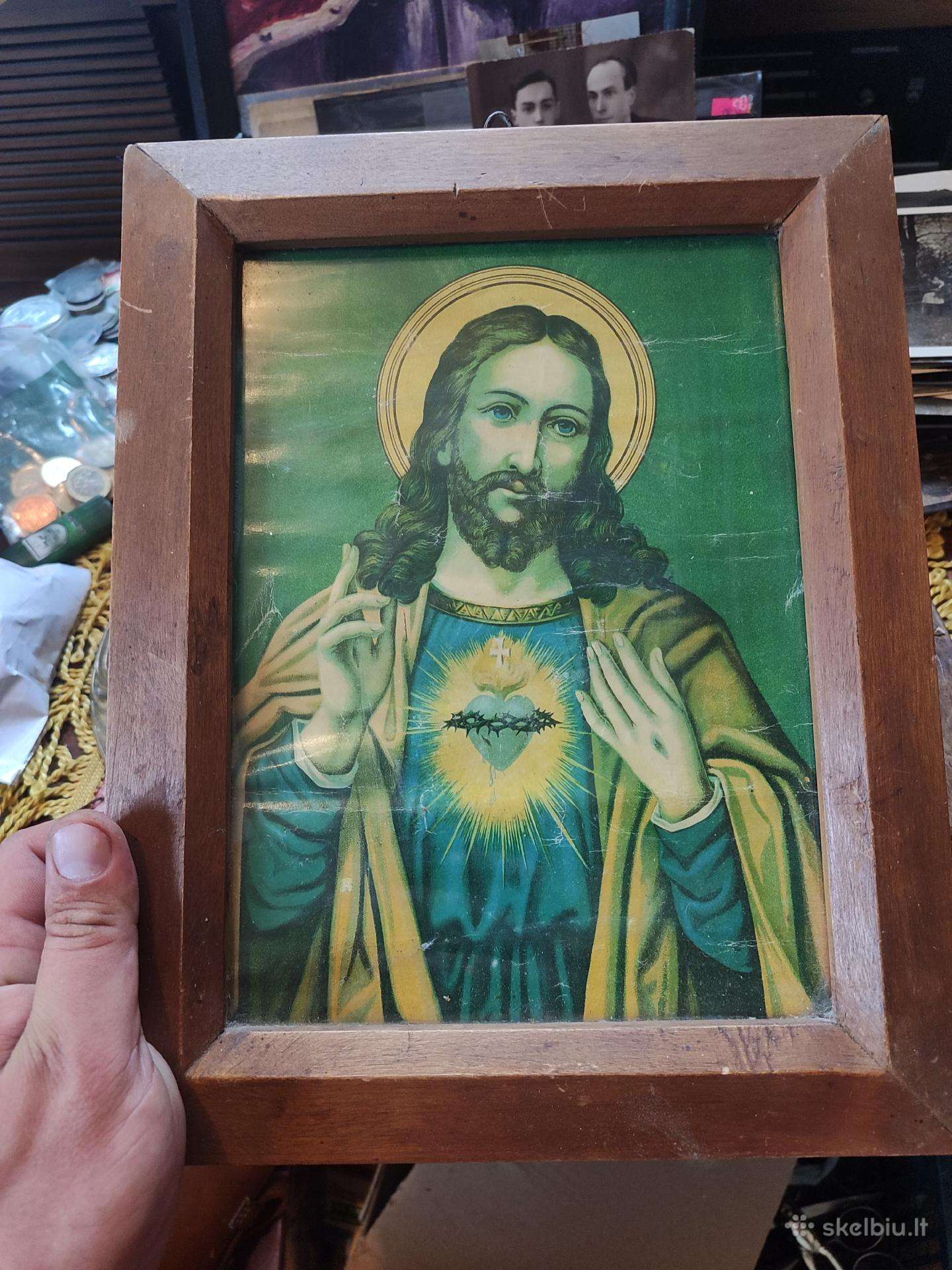 Religija paveikslai Jėzus ir Marija