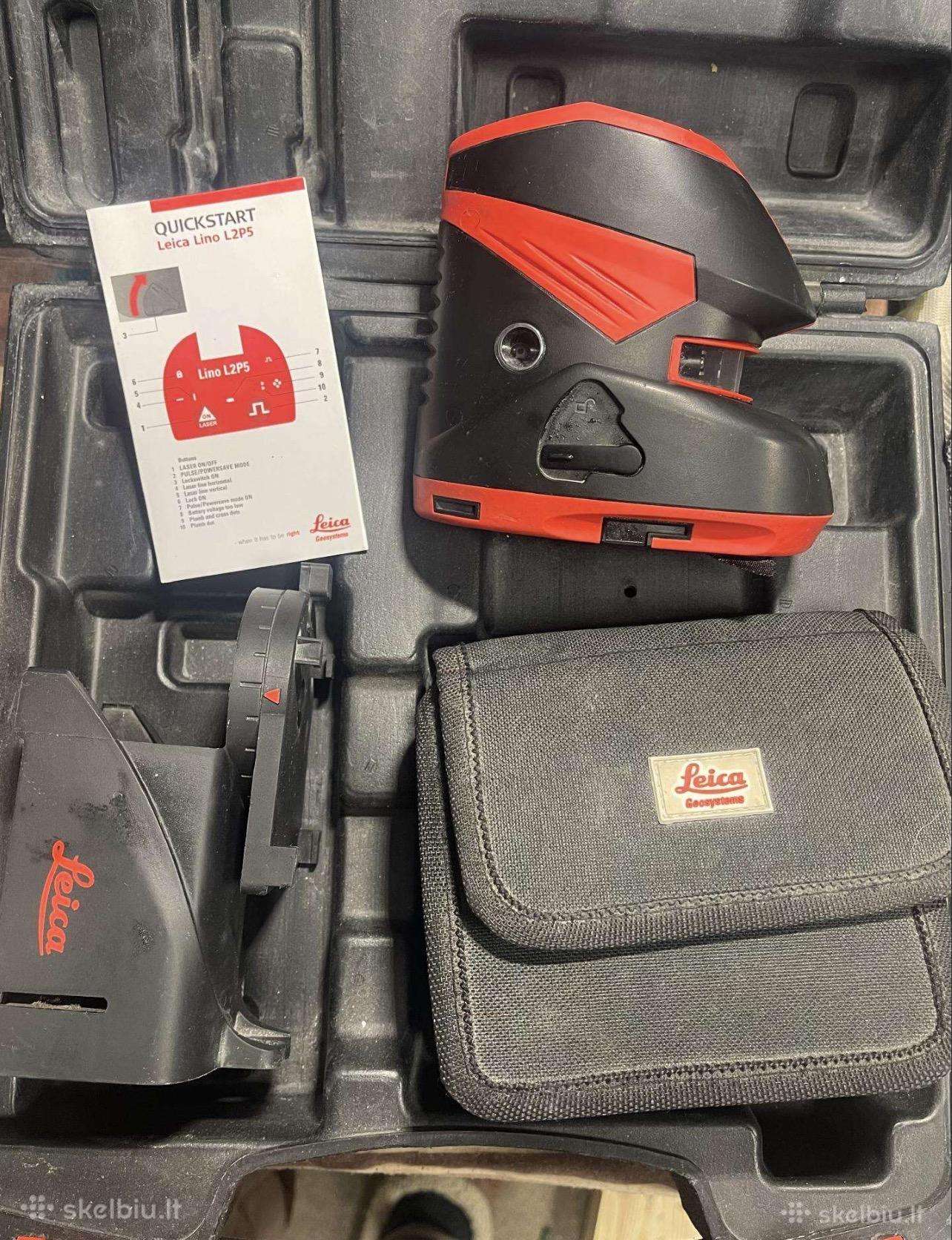 Leica lazeriai