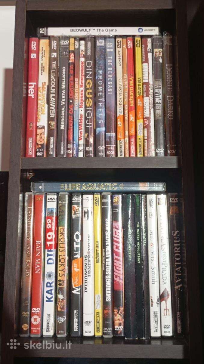 Perku filmus Dvd arba Blu-ray formatais