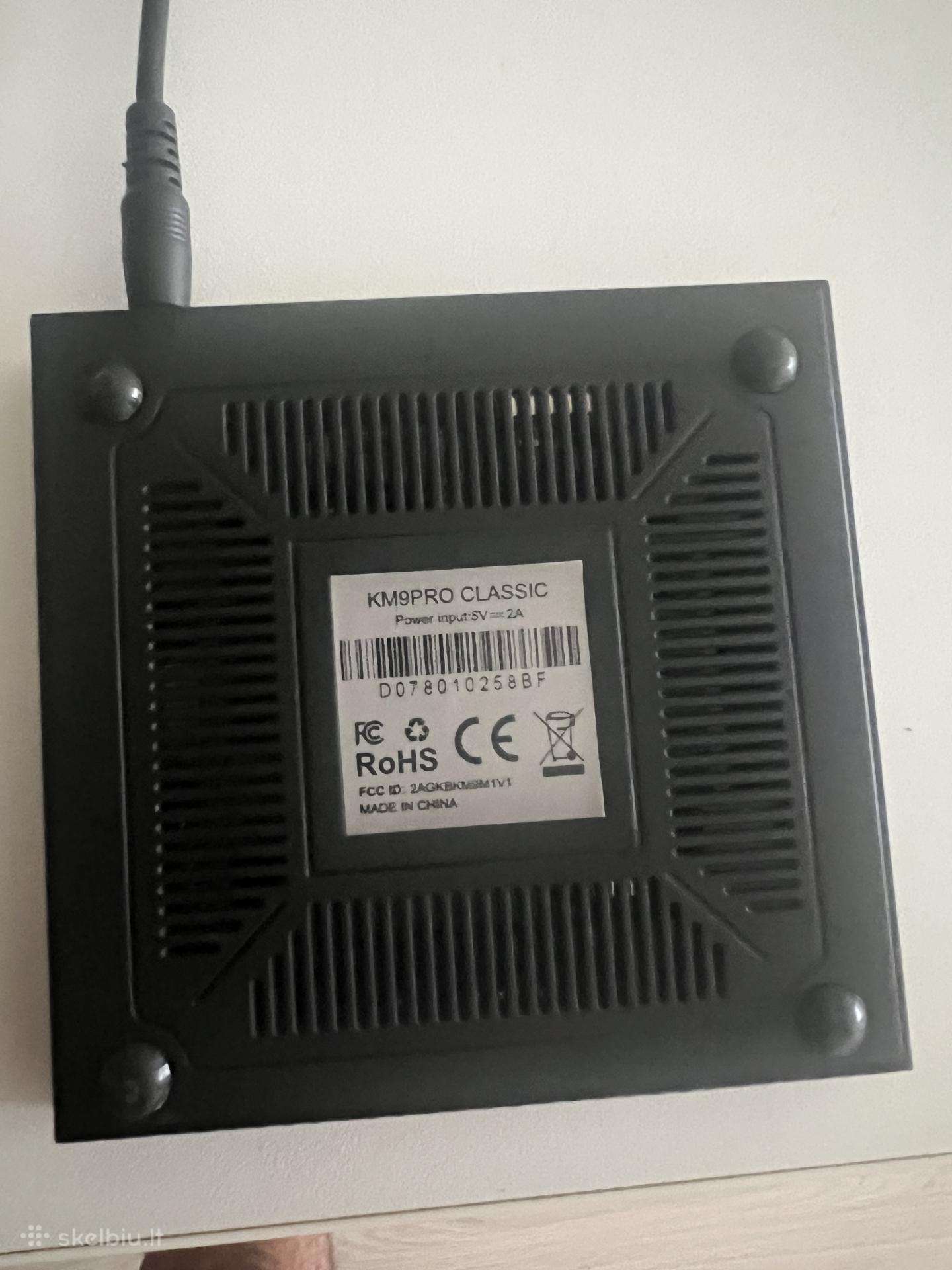 Mecool Androidtv įrenginys