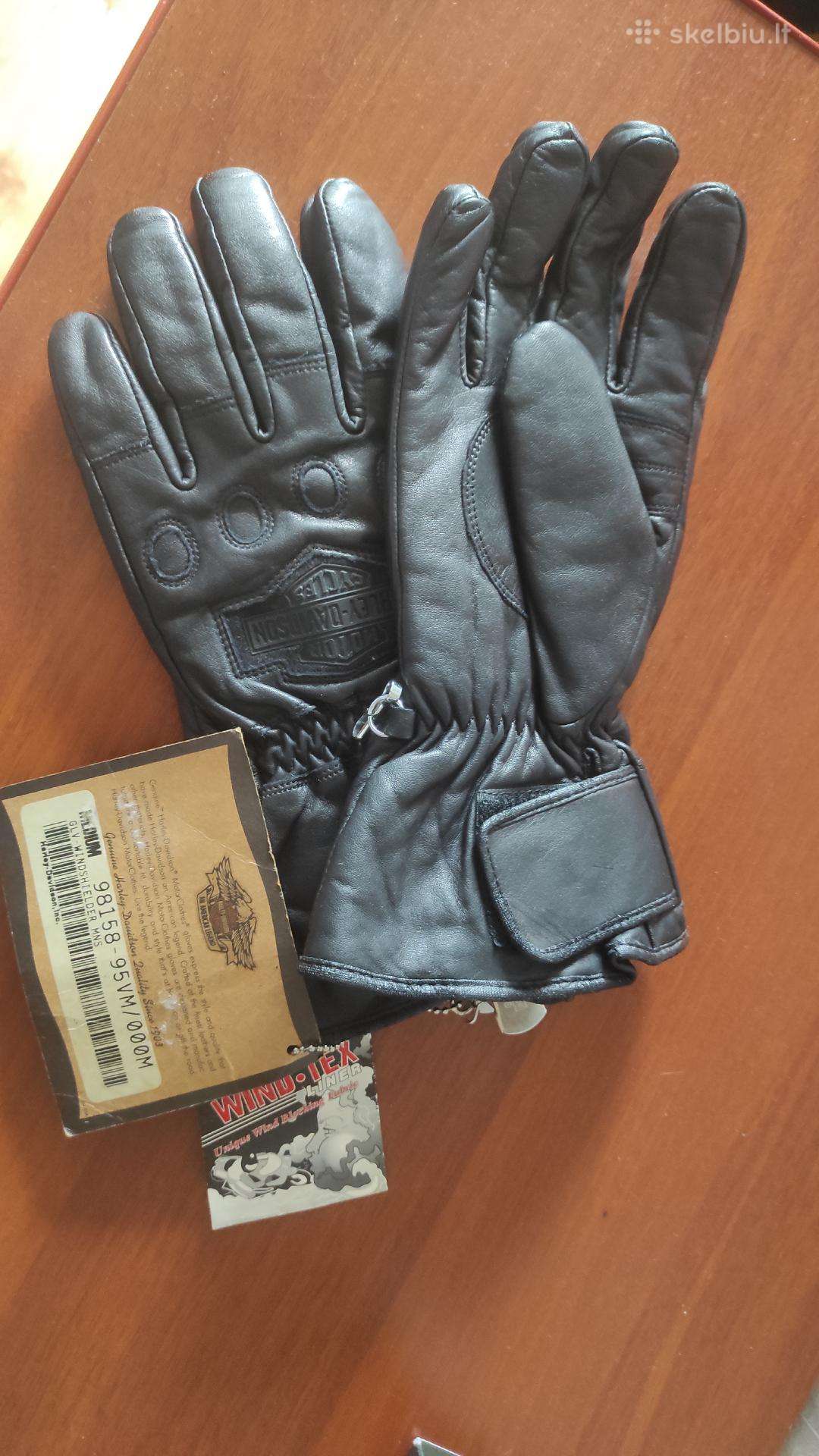 Naujos Harley-davidson pirštinės