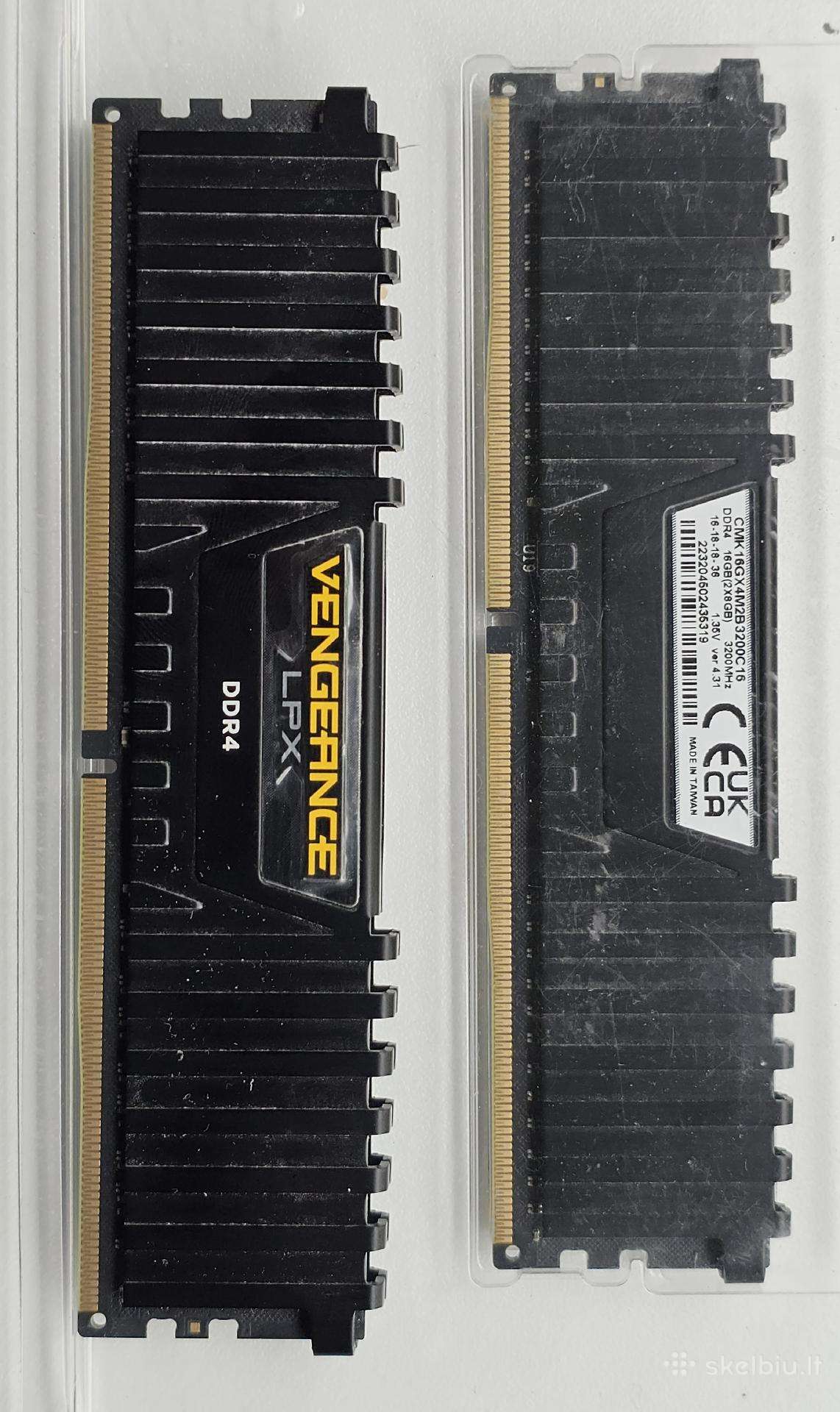 Operatyvioji atmintis Ddr4, 16 GB