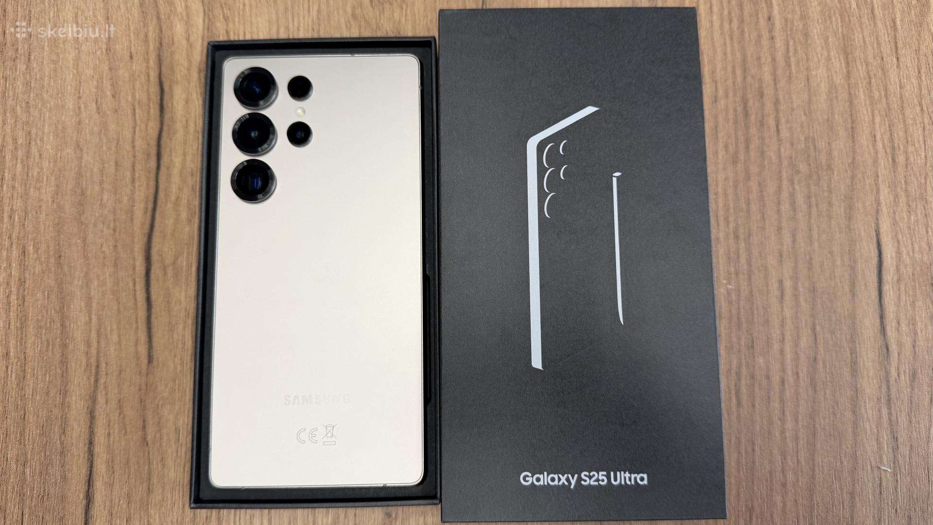 Puikios būklės Samsung Galaxy S25 Ultra 512 GB