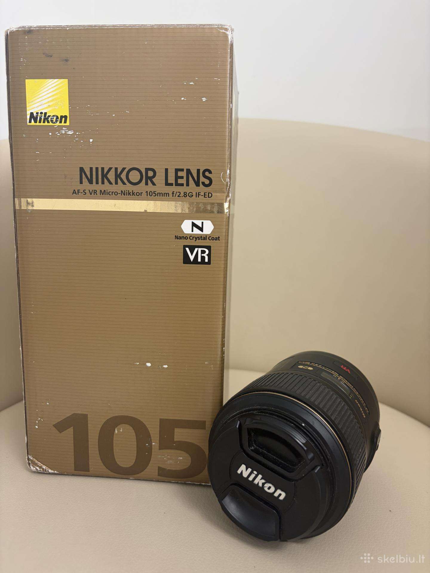 Nikon nikkor 105mm f/2,8g