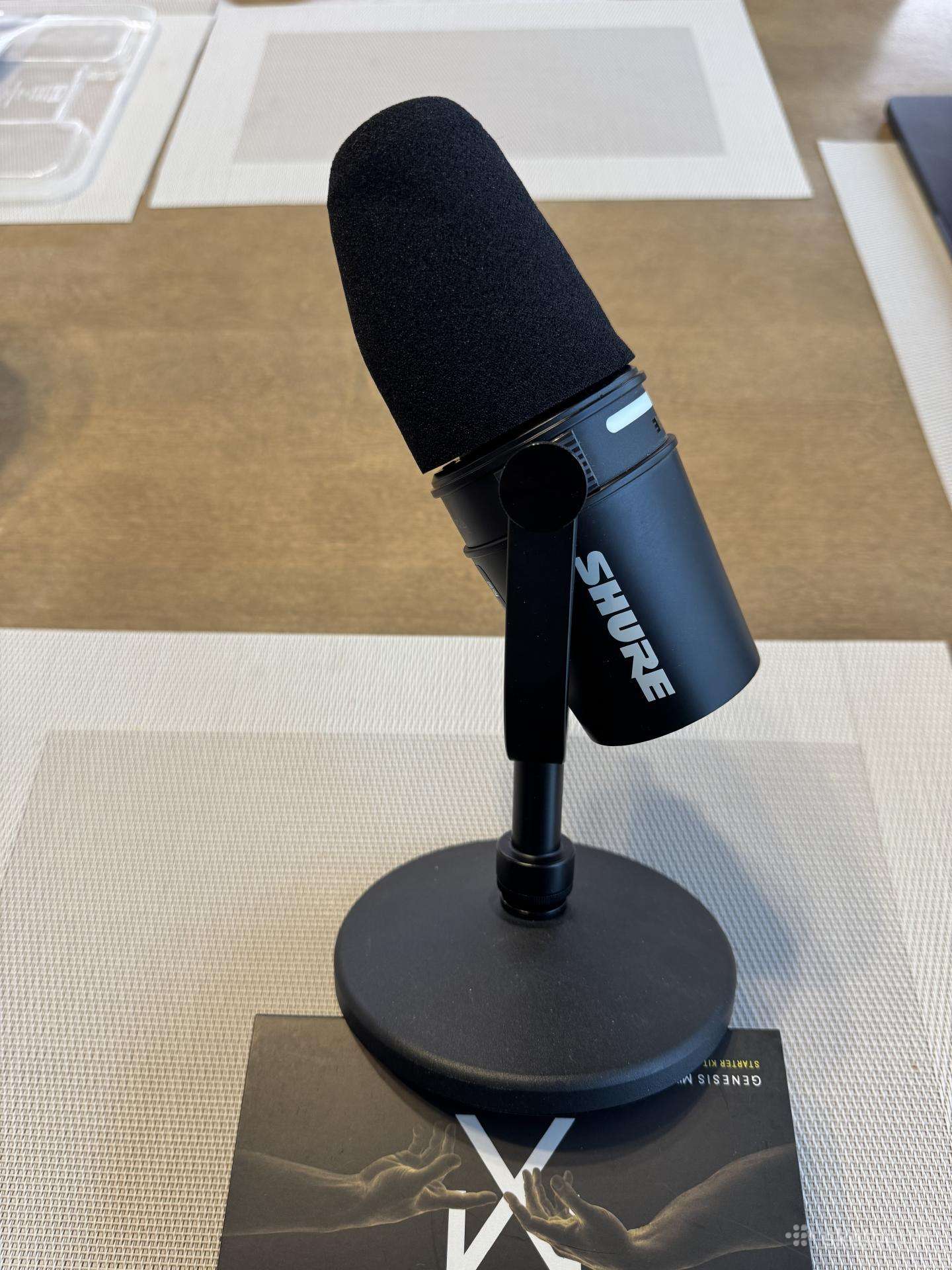 Shure Mv7+podcast Microphone