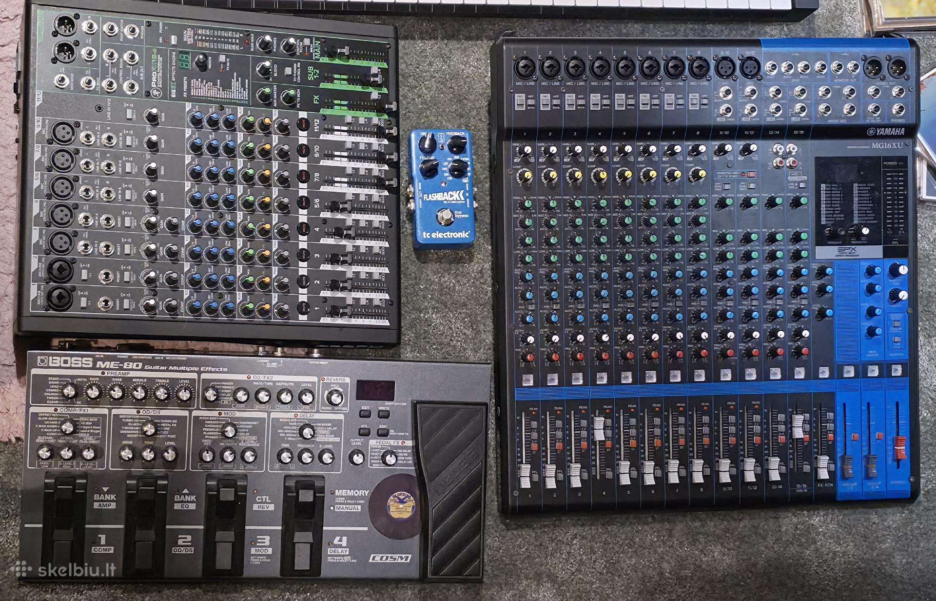 Boss, Novation, Yamaha