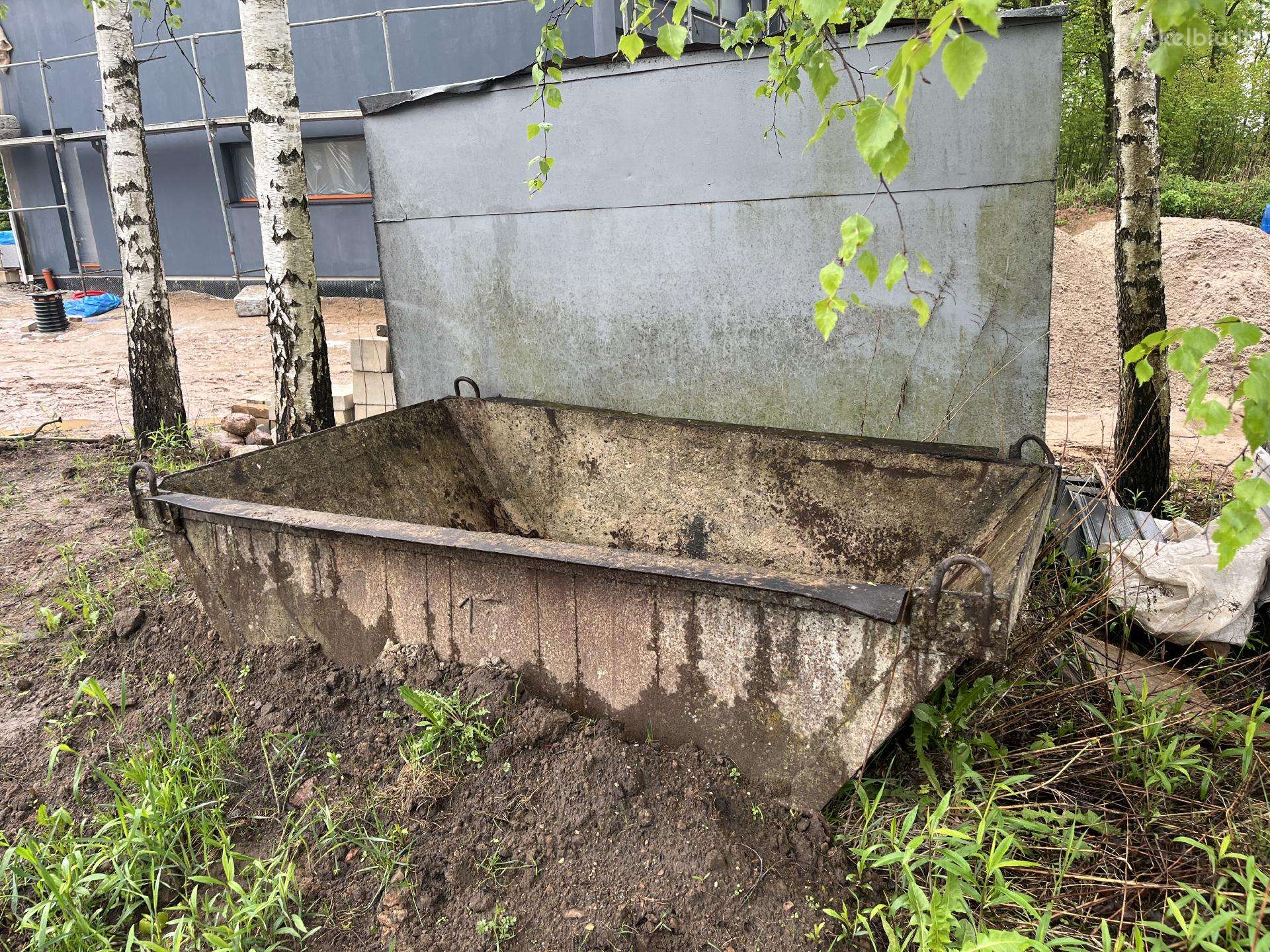 Metalinė statybinė dėżė kėlimui "bade"