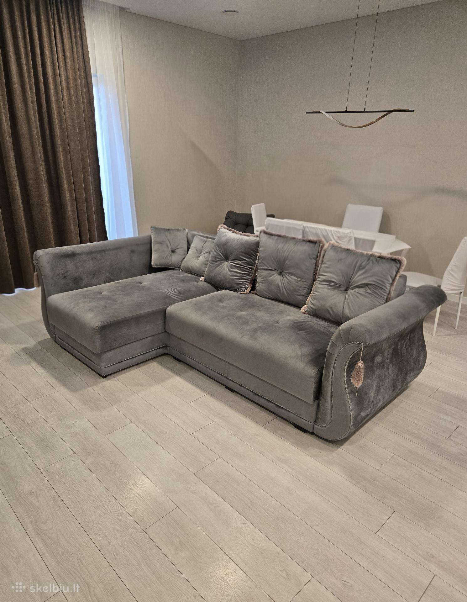 Kampinė sofa lova