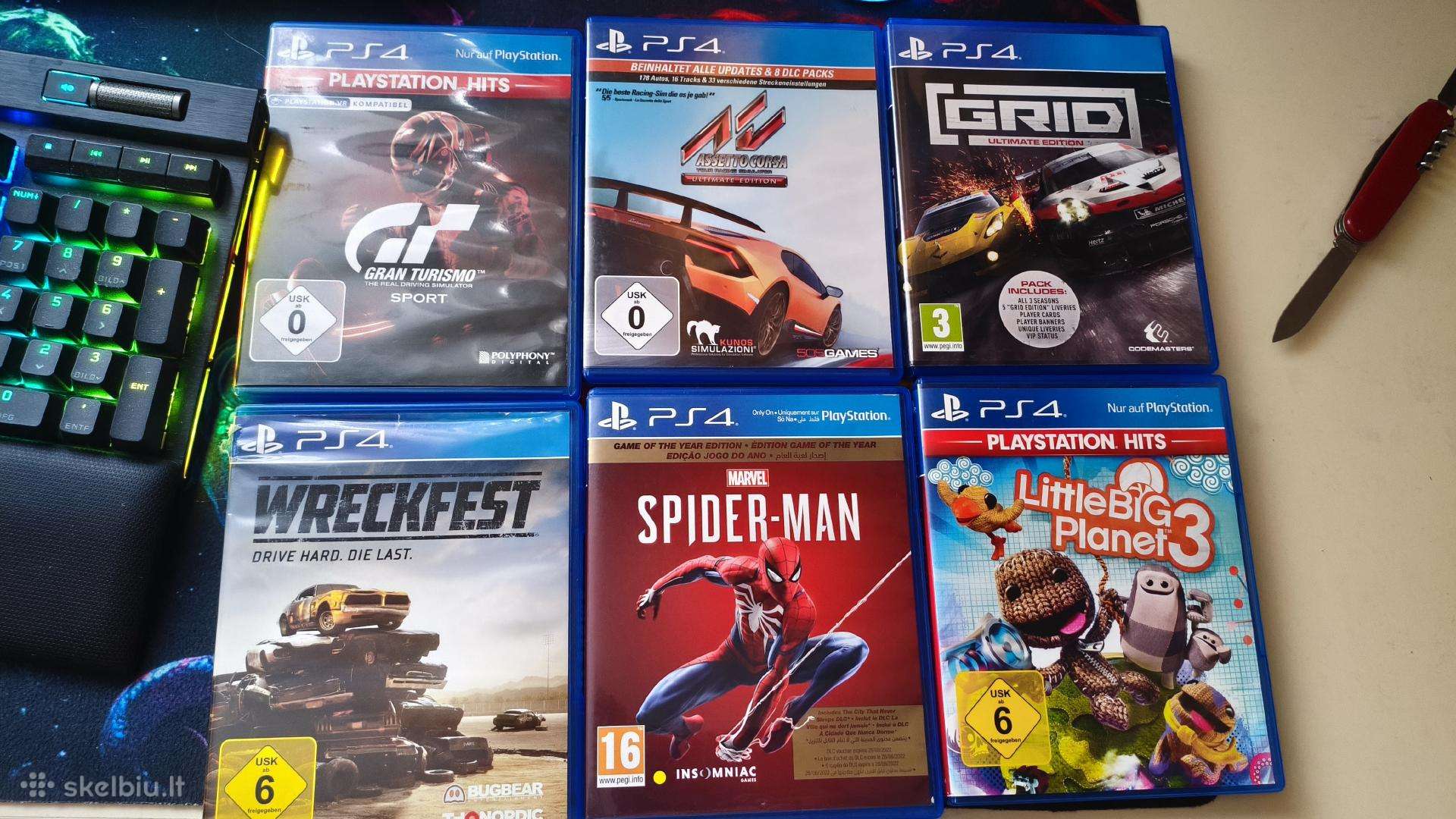 Parduodu diskai ps4