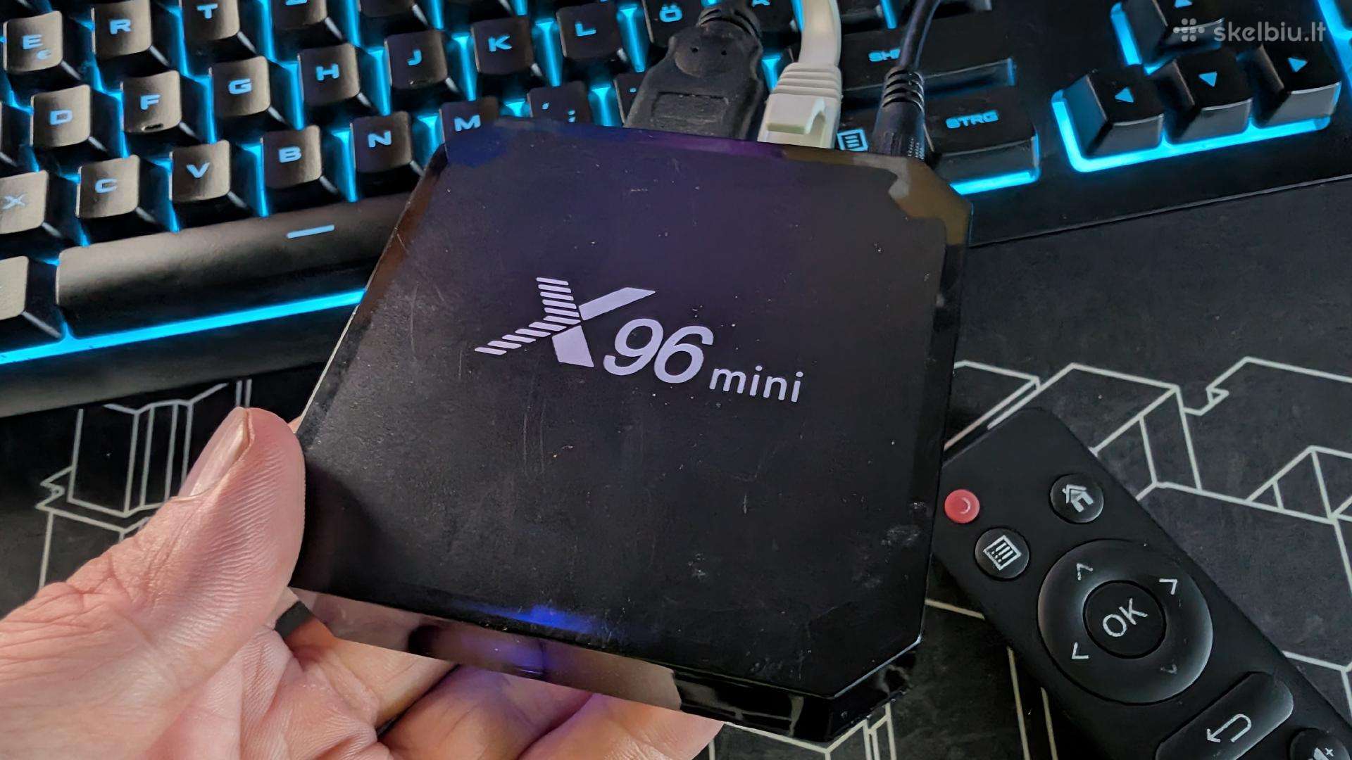 X96 mini android TV priedėlis 4gb64gb android 11