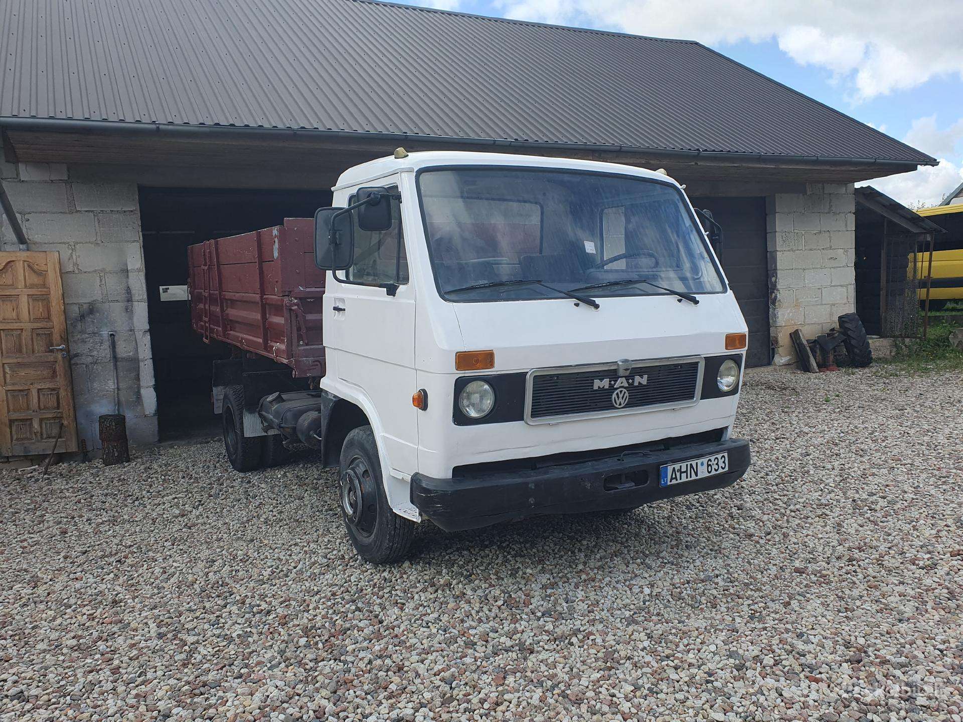 MAN Man 8.136, dumpers / tippers