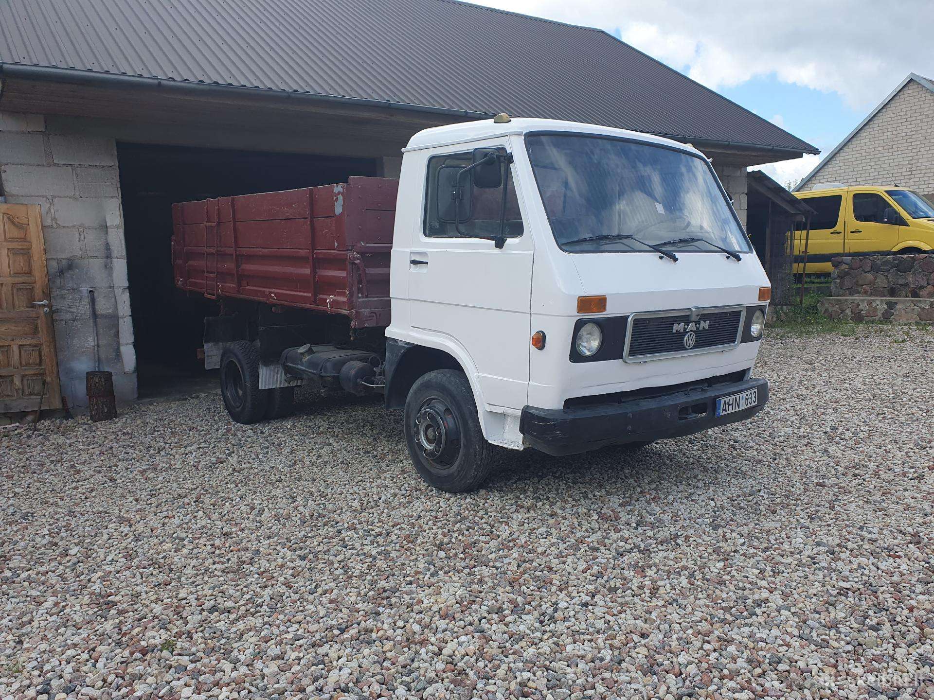 MAN Man 8.136, dumpers / tippers