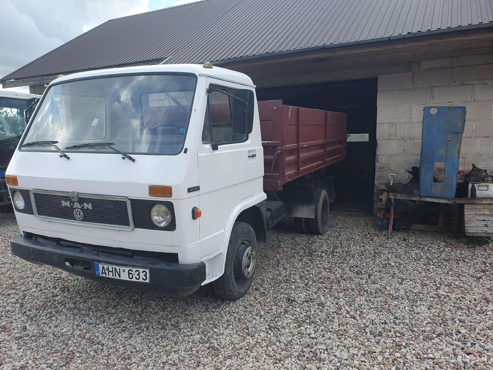 MAN Man 8.136, dumpers / tippers