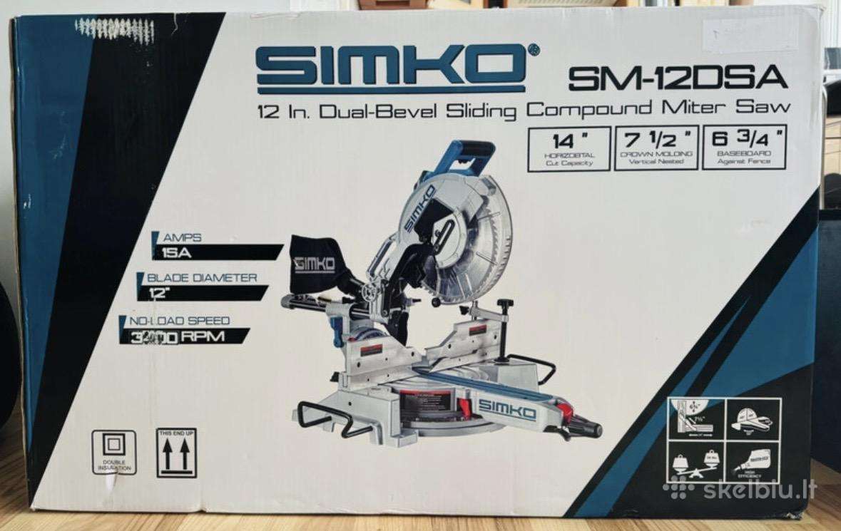 Simko Sm-12dsa skersinio pjovimo staklės