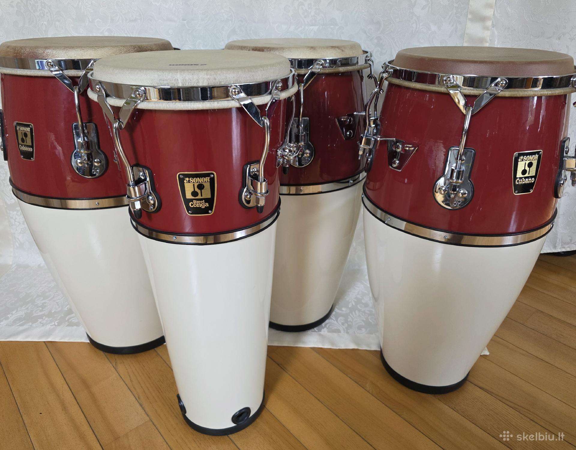 Lotynų Amerikos perkusinių instrumentų būgnų nuoma