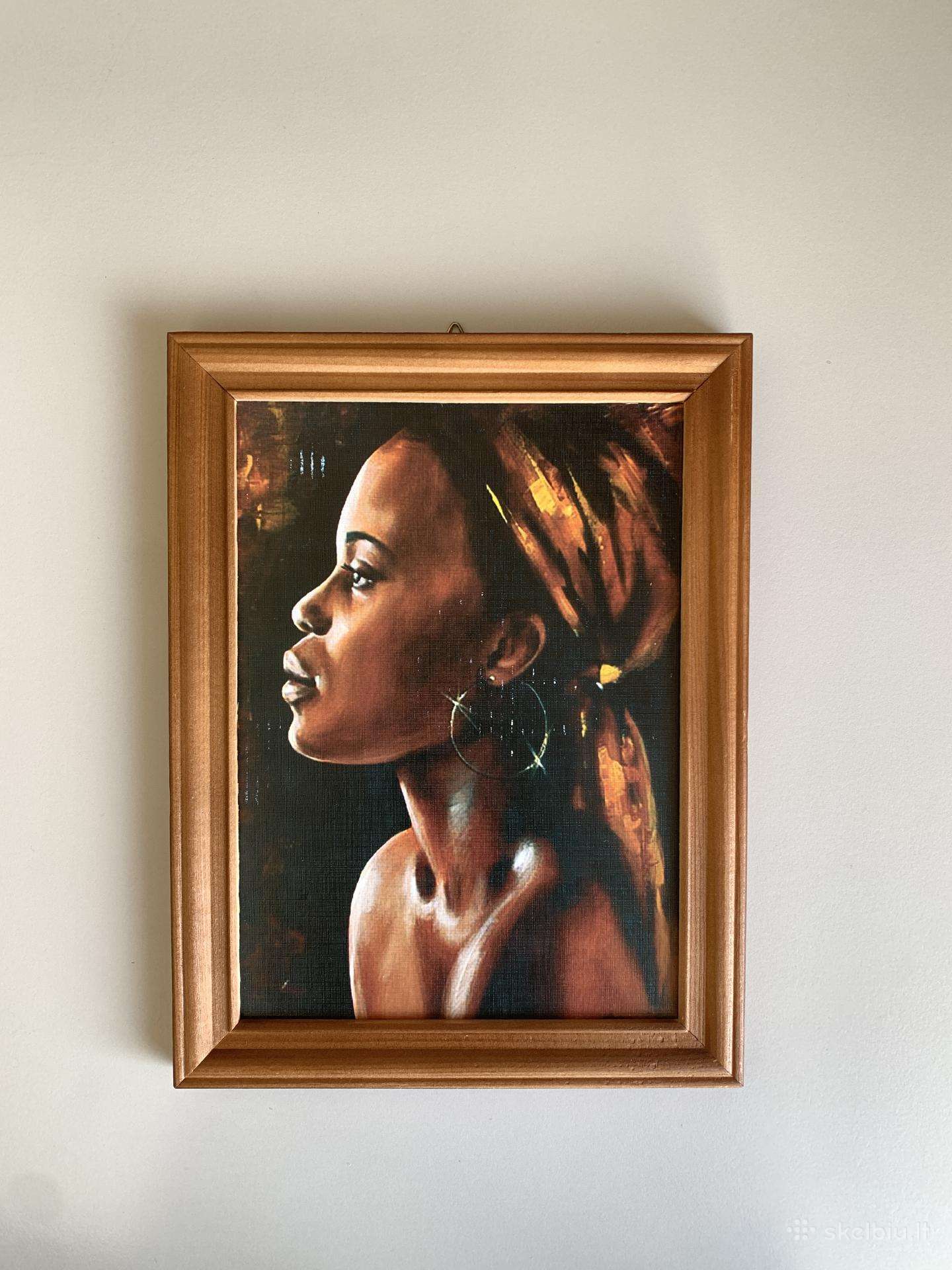 Paveikslas Afrikietė moteris