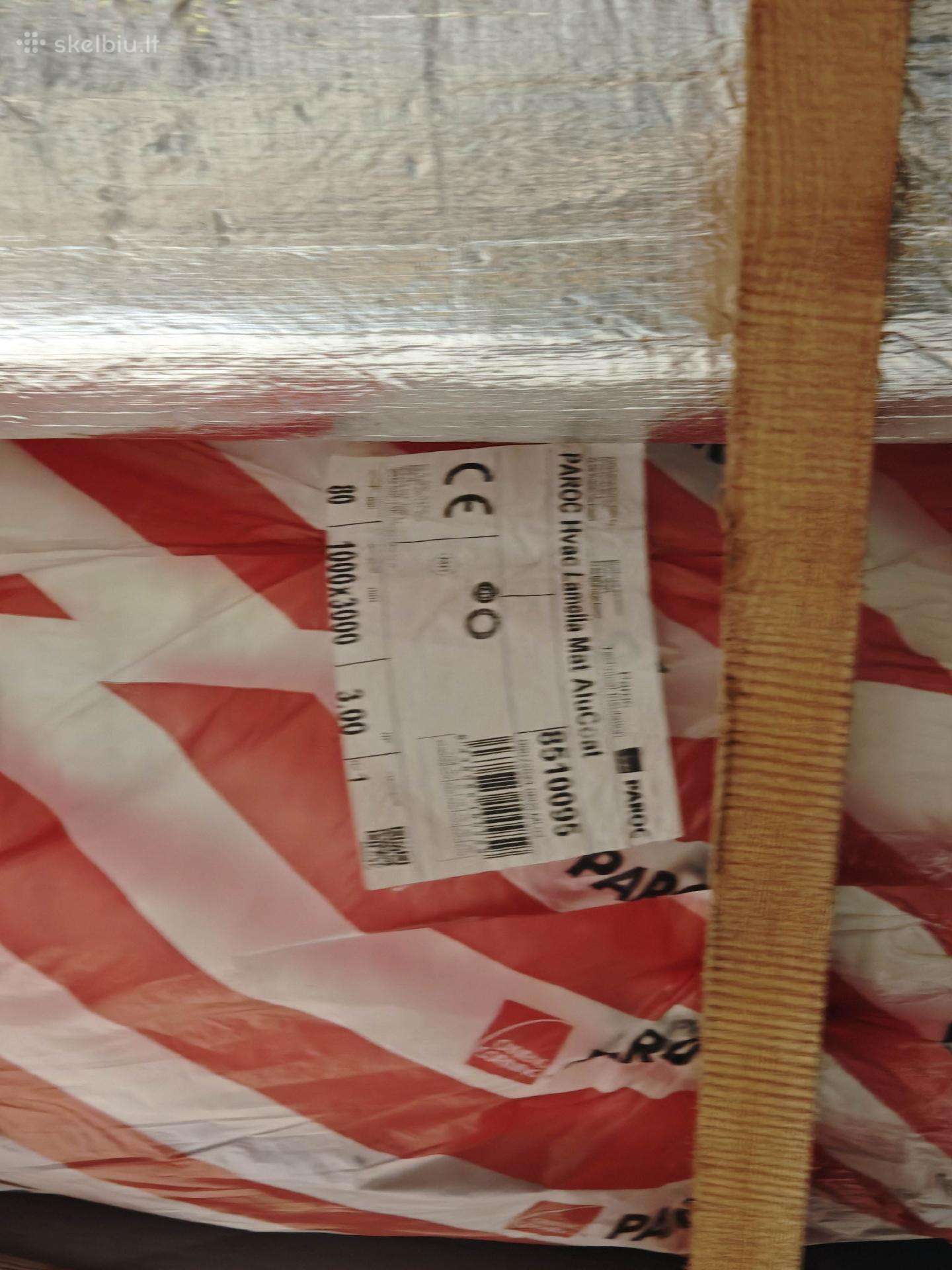 Demblys Paroc Hvac Lamella Mat Alucoat, ortakiams