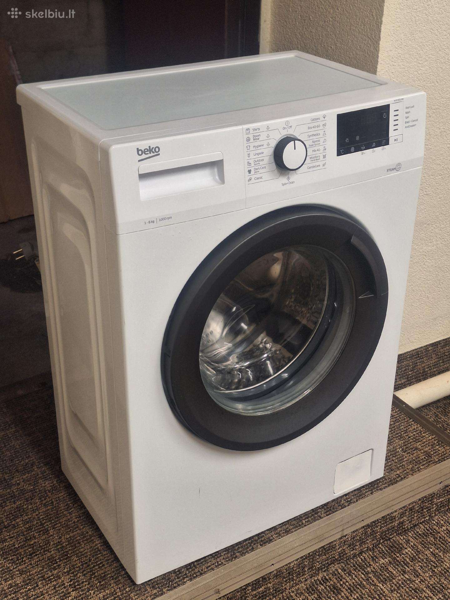 Parduodama Beko Wue 6512 Ba skalbimo mašina