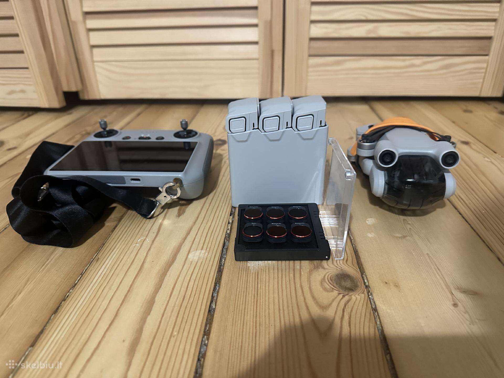 Dji Mini 3 Pro + Dji RC + 3 baterijos + Nd