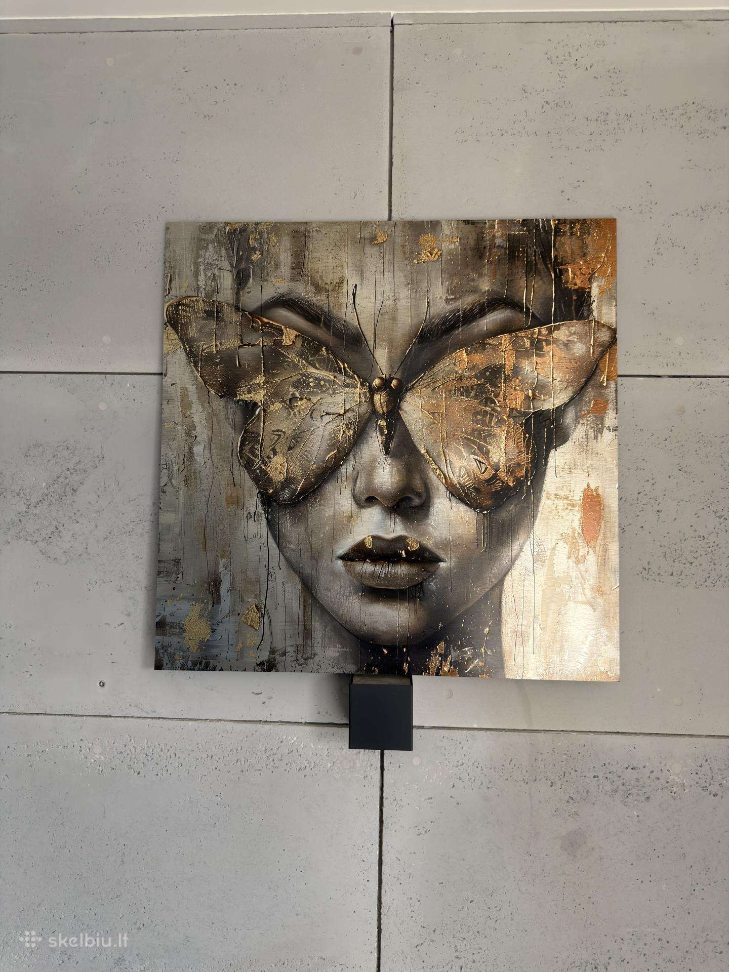 Metalo paveikslas 70x70 cm - Aliuminis su laku