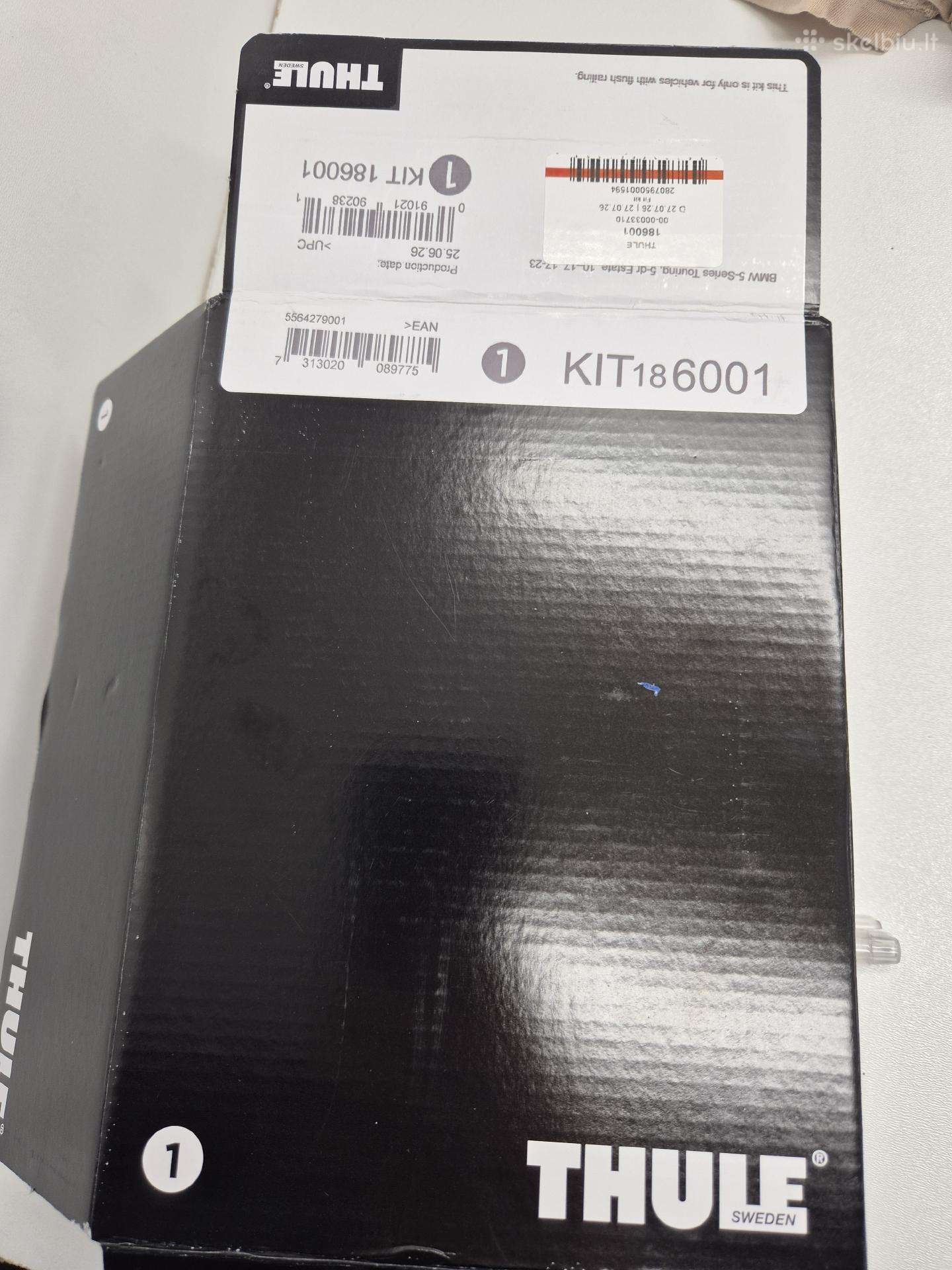 Thule 186001 Bmw 5 F11, G31 skersinių padai