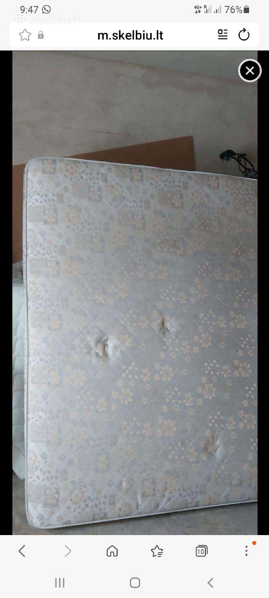 Dovanoju čiužinį 2.00 x 1.60