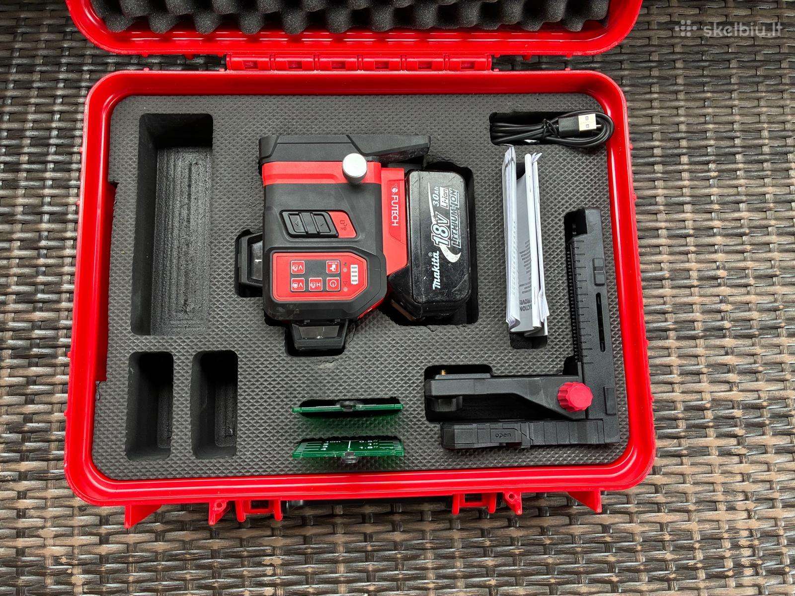 Lazeris Futech Multicross 3D 18v Max Green