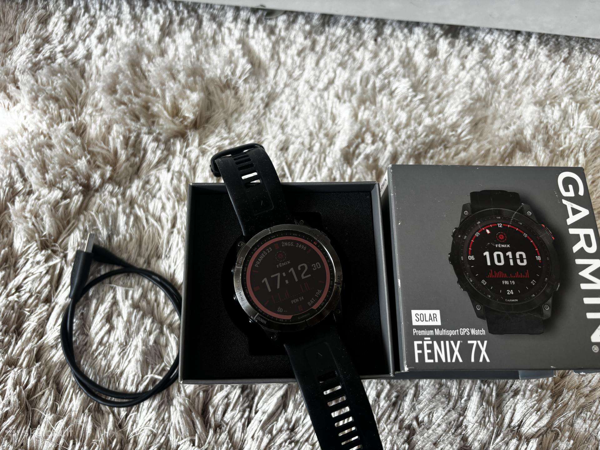 Garmin fenix 7x solar