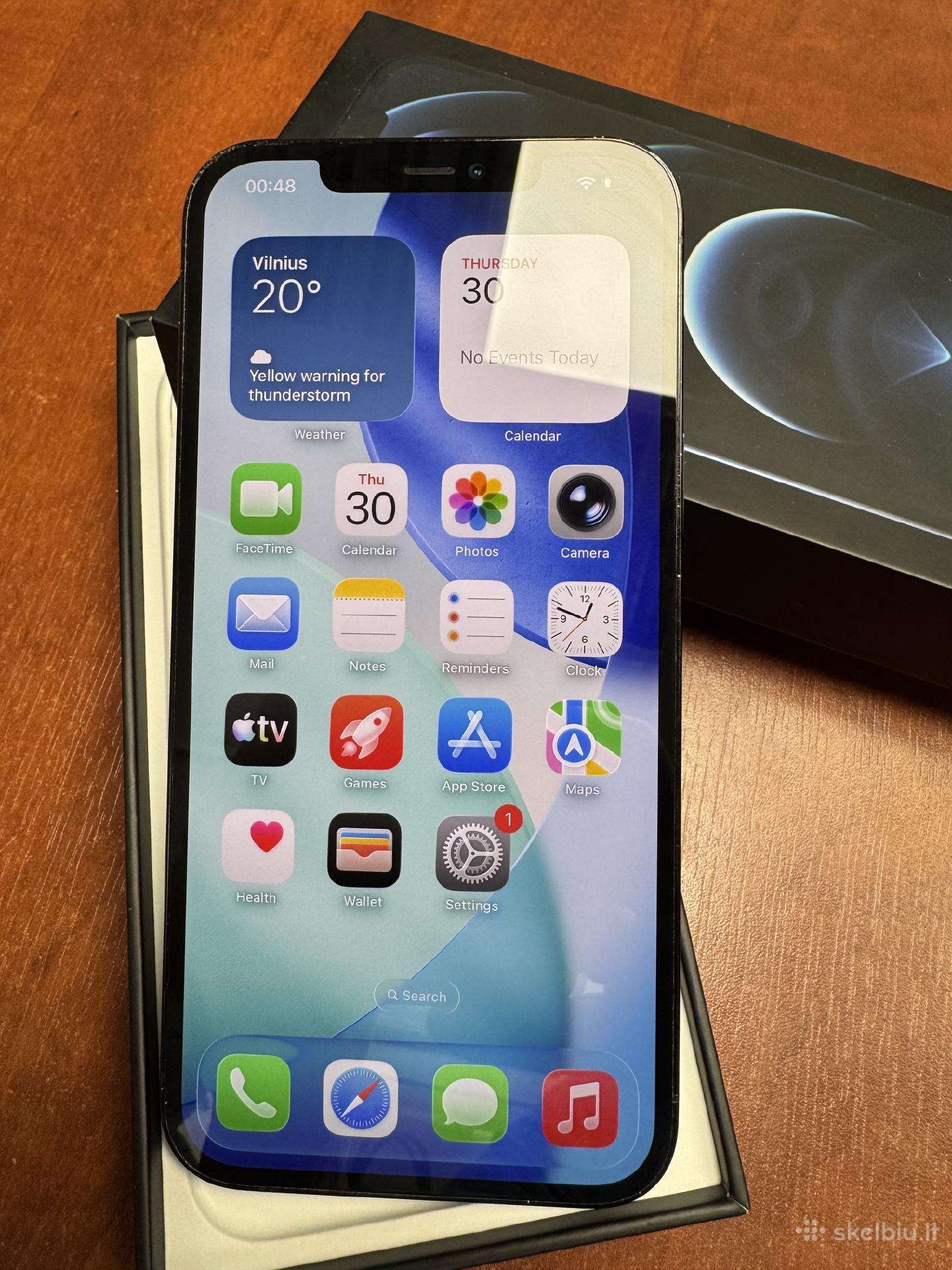 iPhone 12 pro max, 128gb