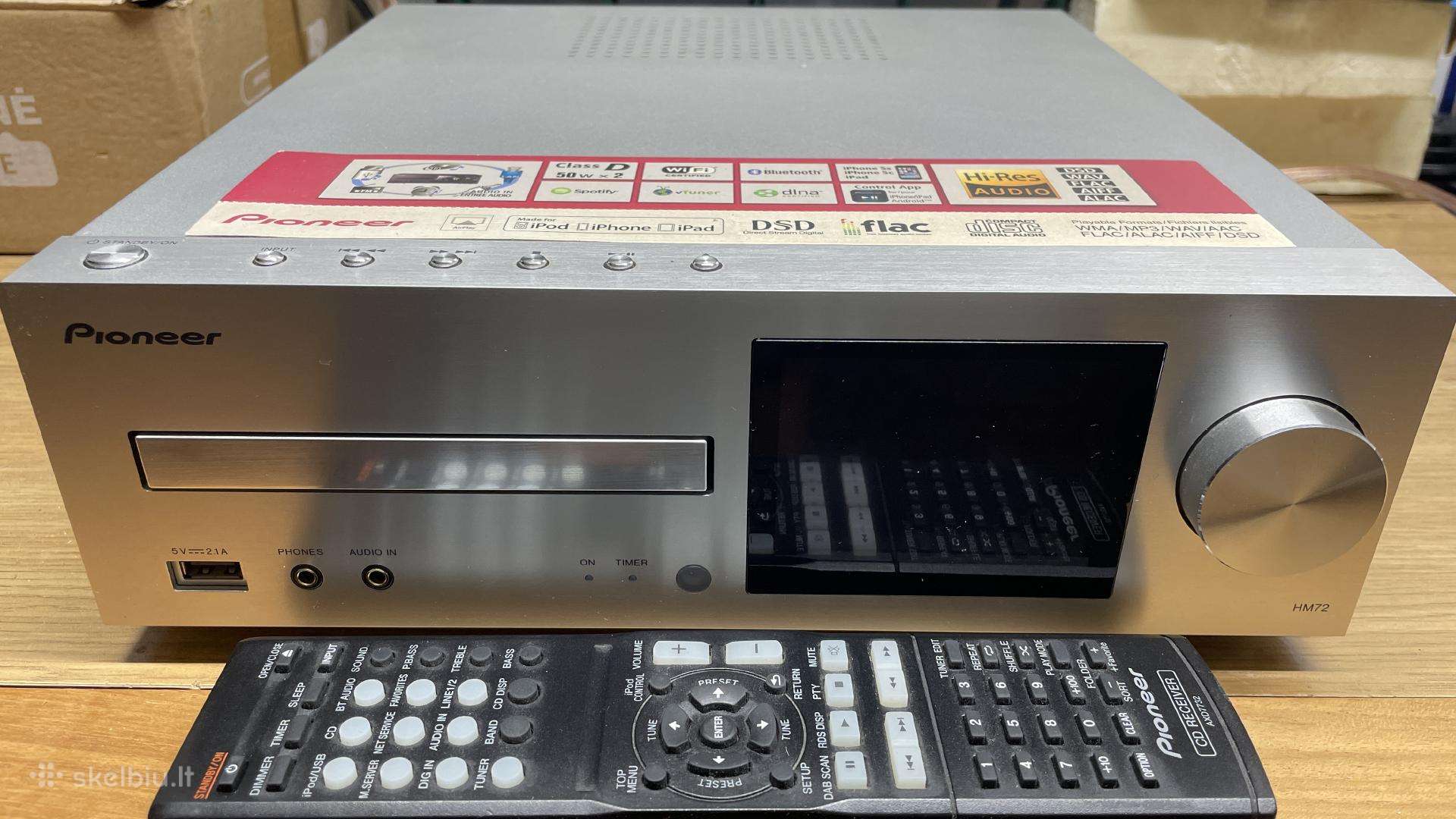 Pioneer Hc-hm72-s tinklo grotuvą su stiprintuvu