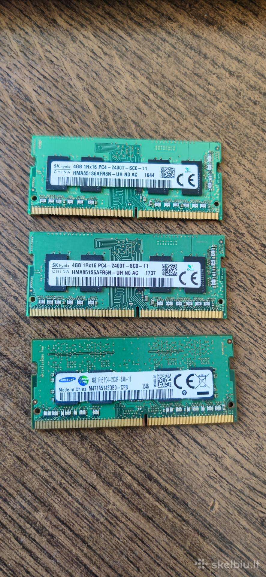 Ddr4 4gb nešiojamam kompiuteriui