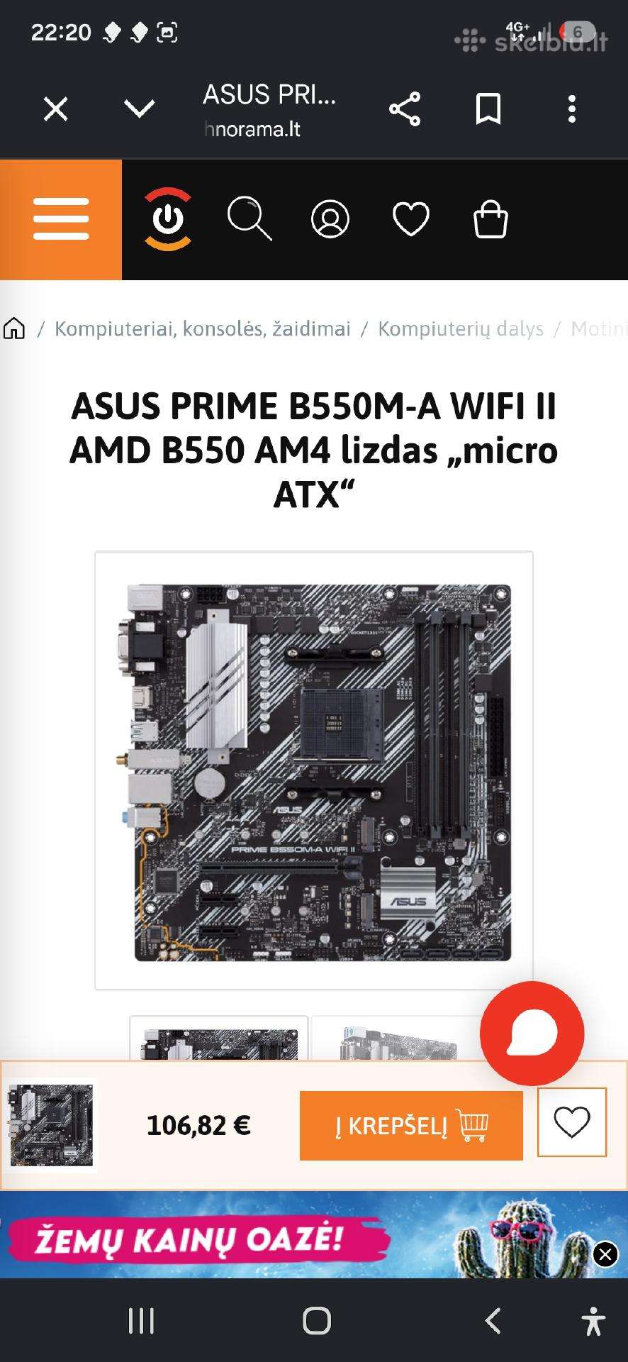 Ieškau b550 motherboard with WiFi/bluetooth