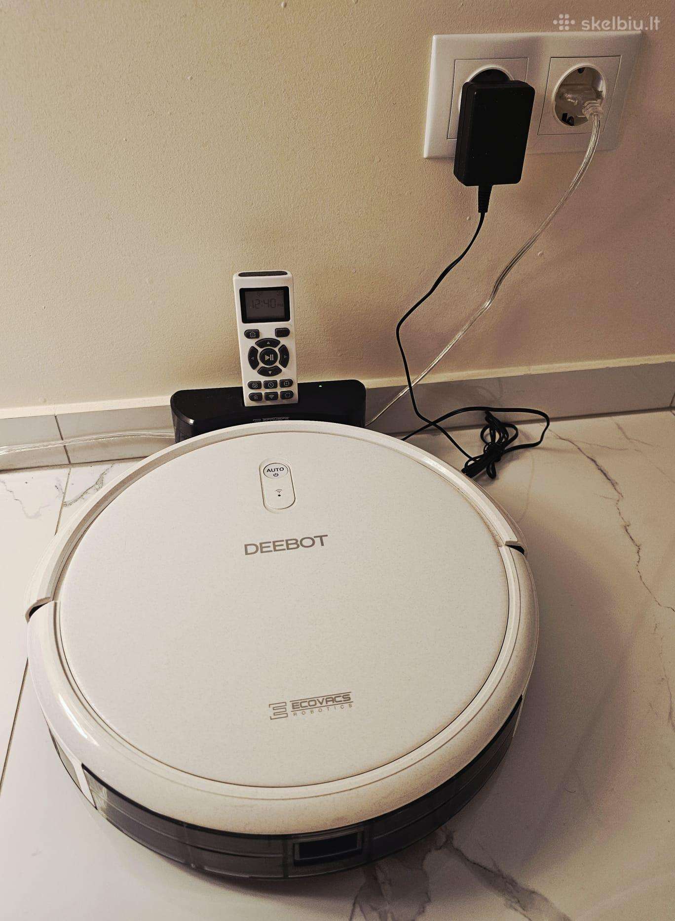 Naudotas dulkių siurblys robotas Deebot N79t