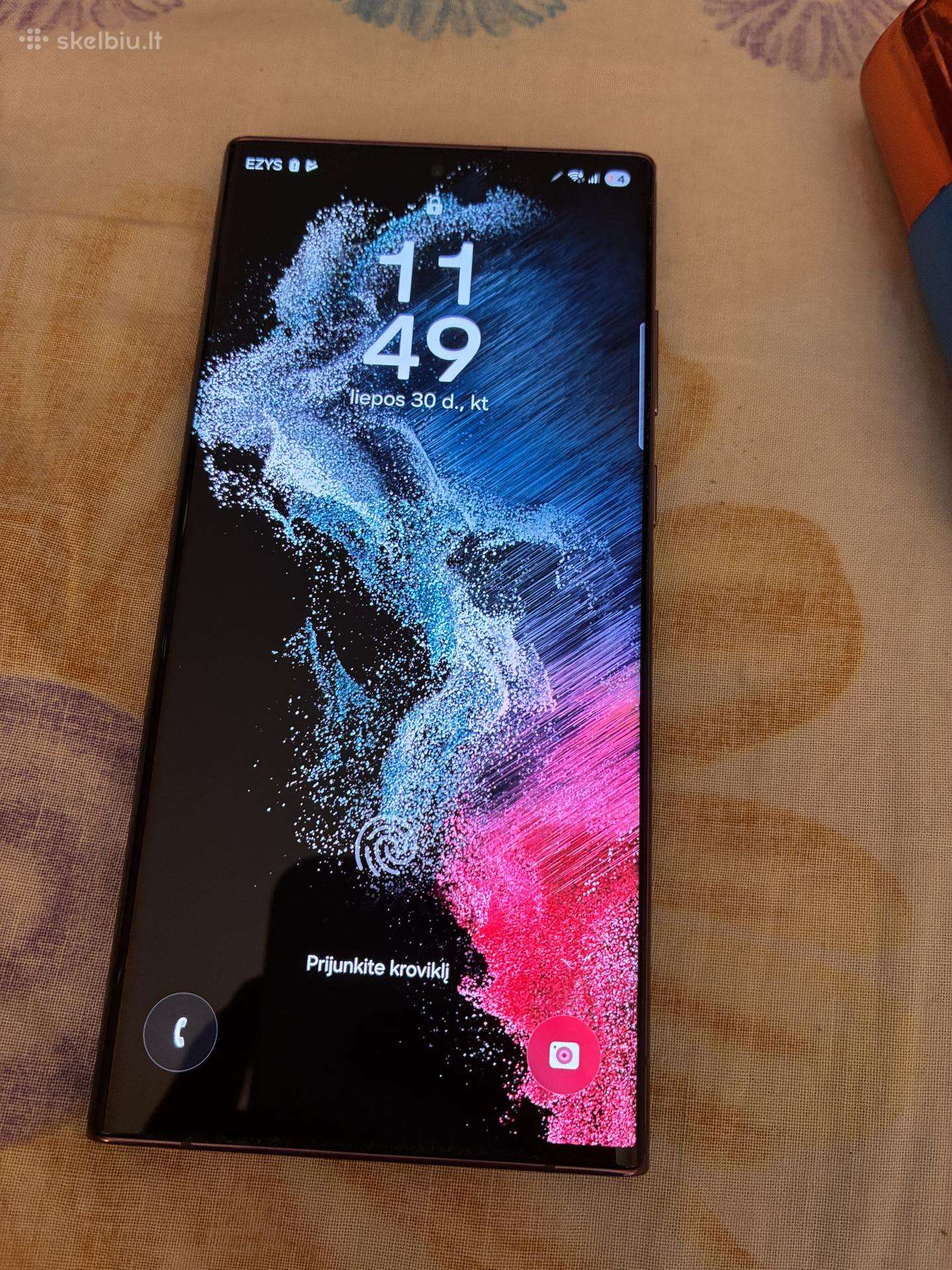 Parduodu Naudota Samsung S22 ultra