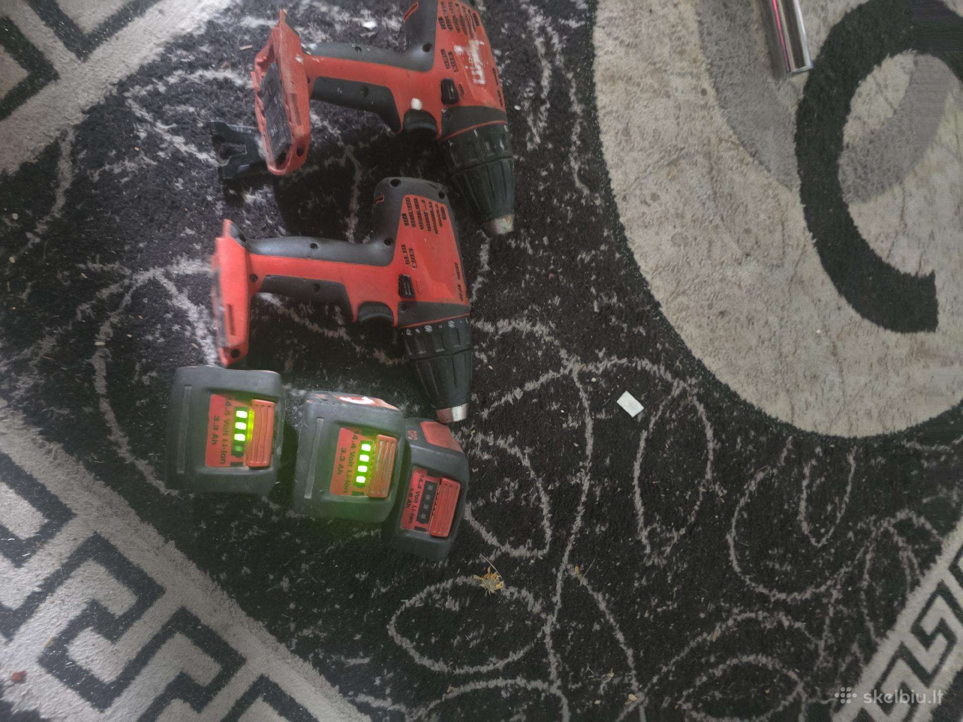 Hilti 14.4v suktuvai