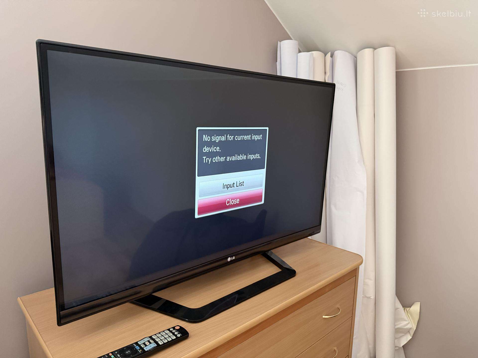 LG 42" Fhd smart TV televizorius