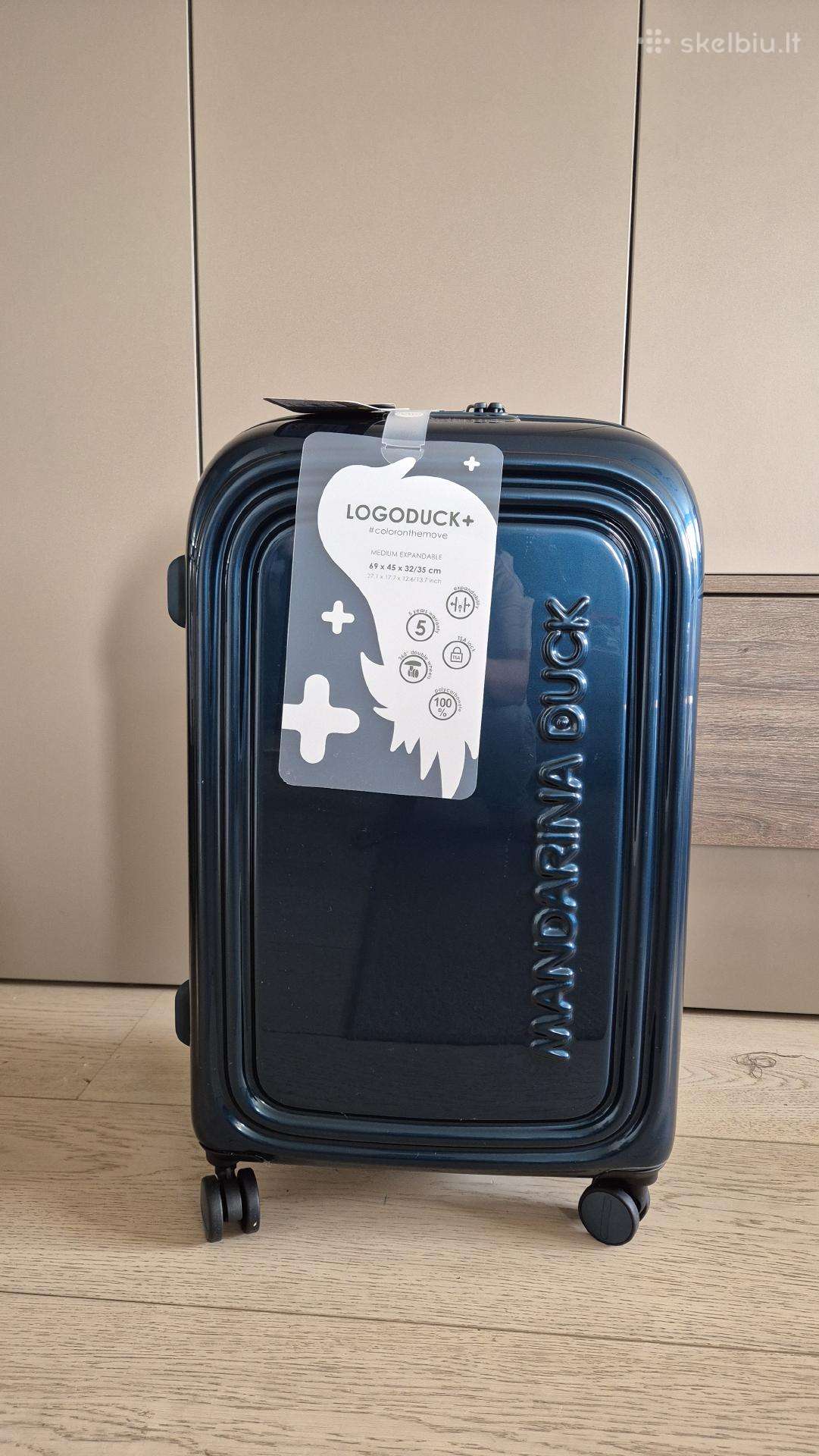 Mandarina Duck Lunar metal M dydis su praplėtimu