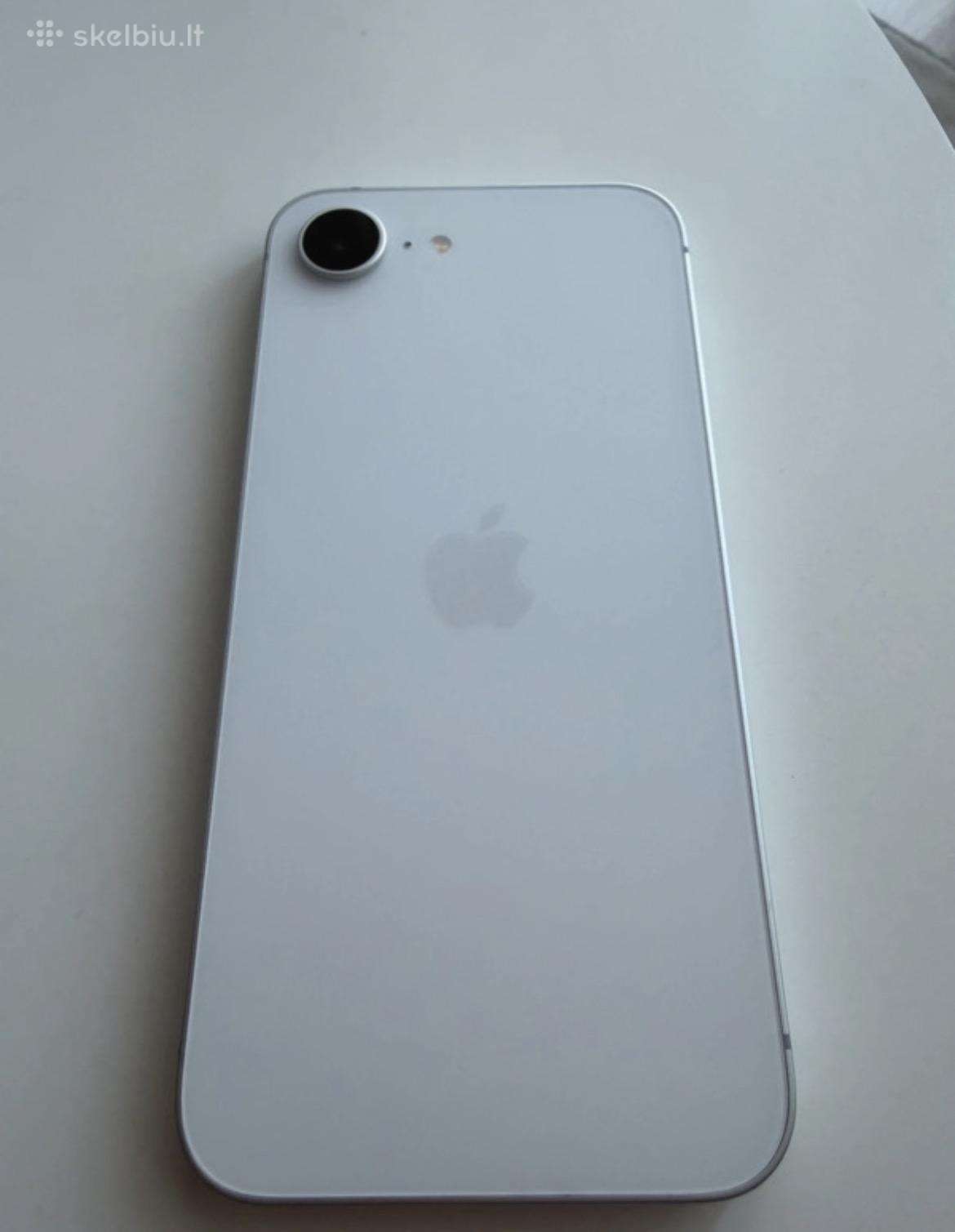 iPhone 16e 128gb Baltas (su garantija)